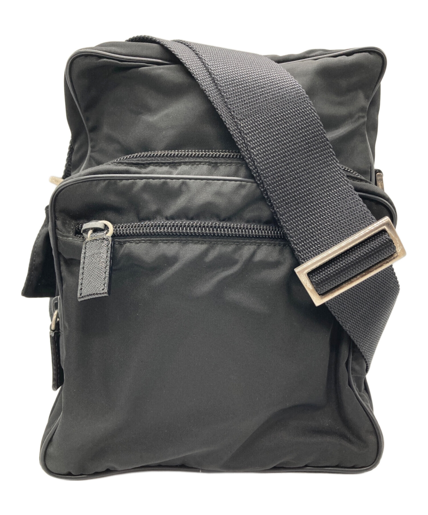 中古・古着通販】PRADA (プラダ) トライアングルロゴプレートナイロン 