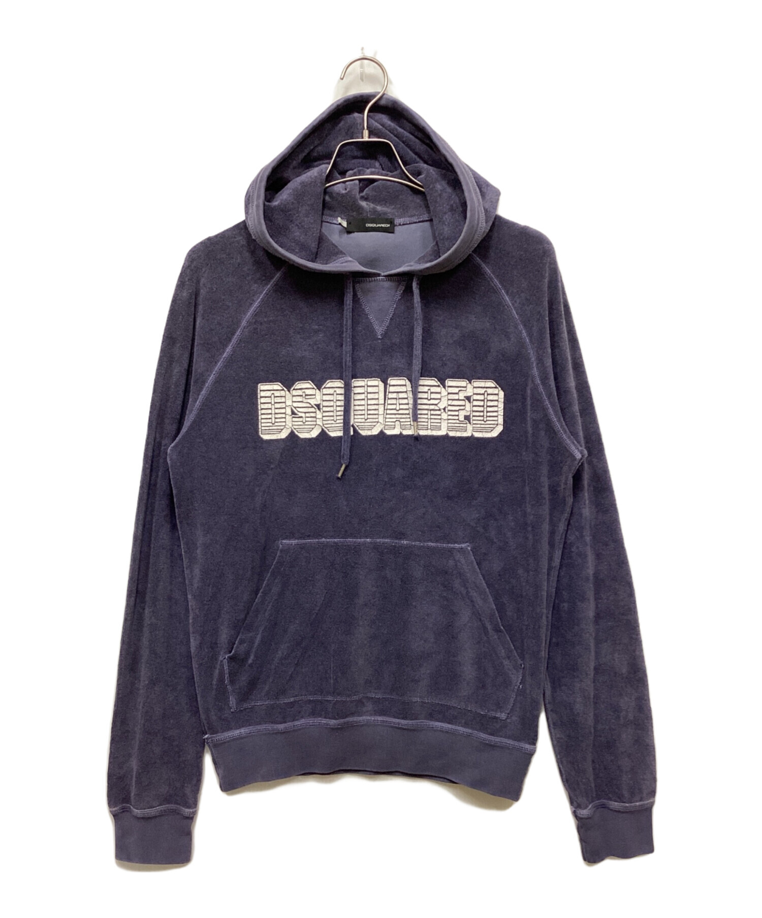 中古・古着通販】DSQUARED2 (ディースクエアード) ロゴパイルパーカー 
