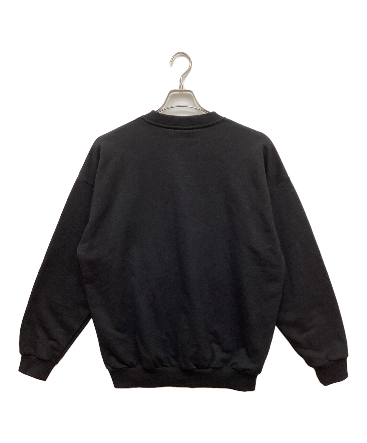 中古・古着通販】DIESEL (ディーゼル) ミラーロゴスウェット ブラック