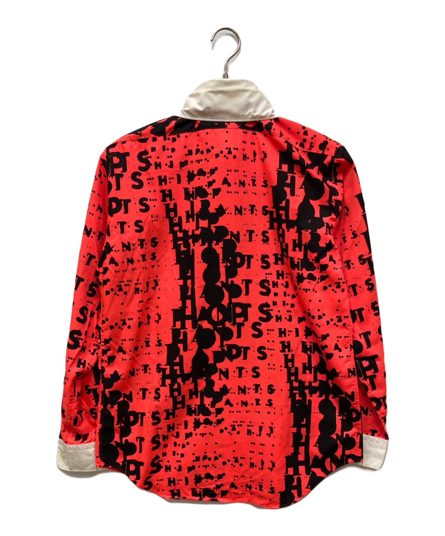 中古・古着通販】ISSEY MIYAKE (イッセイミヤケ) 総柄シャツ レッド