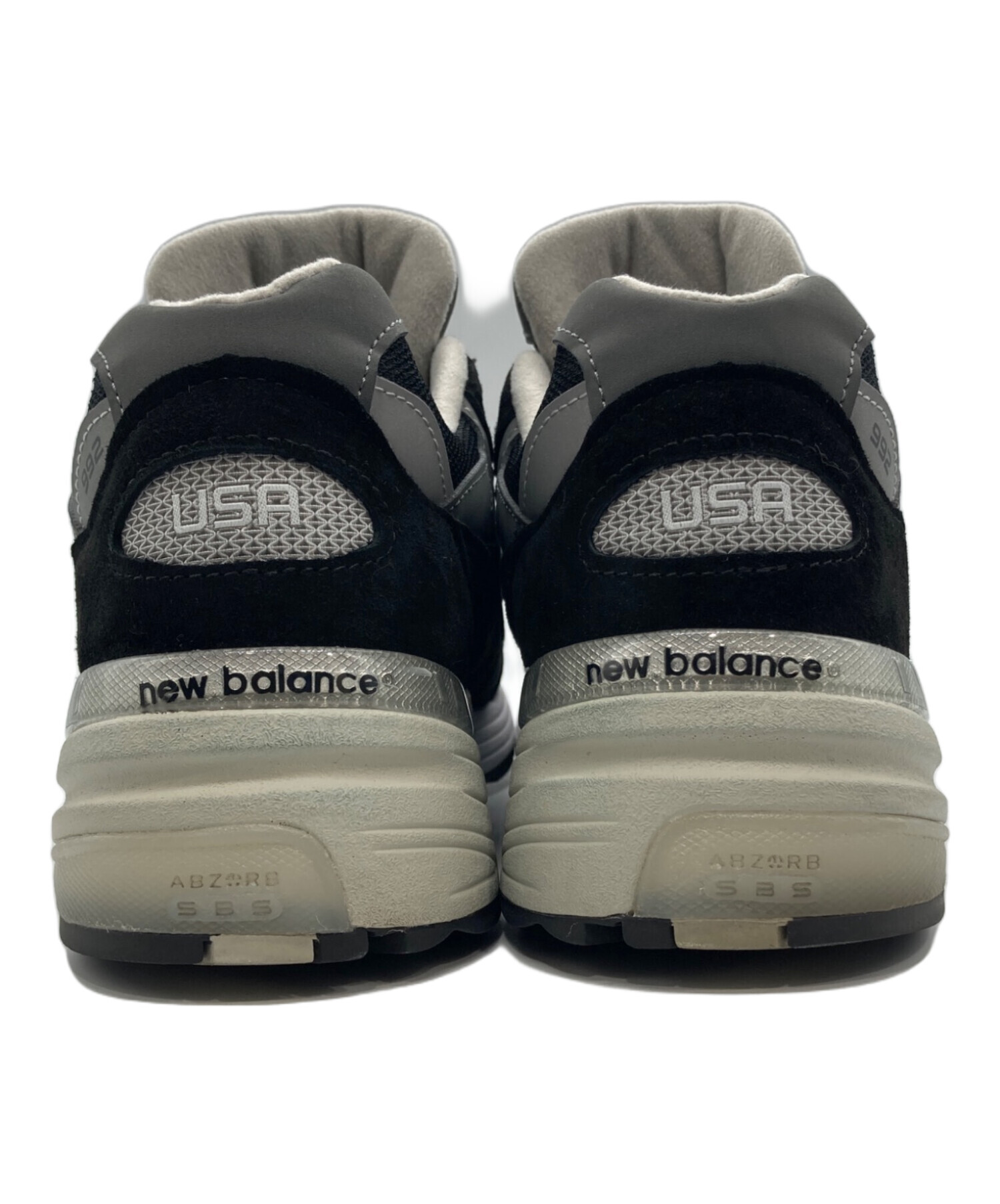 中古・古着通販】NEW BALANCE (ニューバランス) 992 BLACK/GREY（992