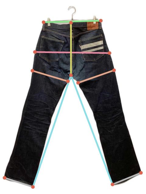 中古・古着通販】MOMOTARO JEANS (桃太郎ジーンズ) デニムパンツ