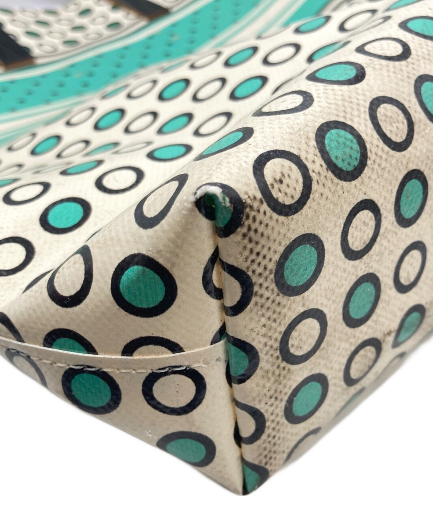 中古・古着通販】MARNI (マルニ) マーケットPVCトートバッグ グリーン