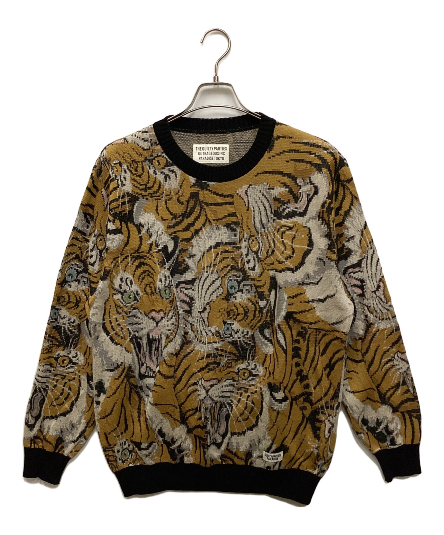 中古・古着通販】WACKO MARIA (ワコマリア) JACQUARD SWEATER/ジャ 