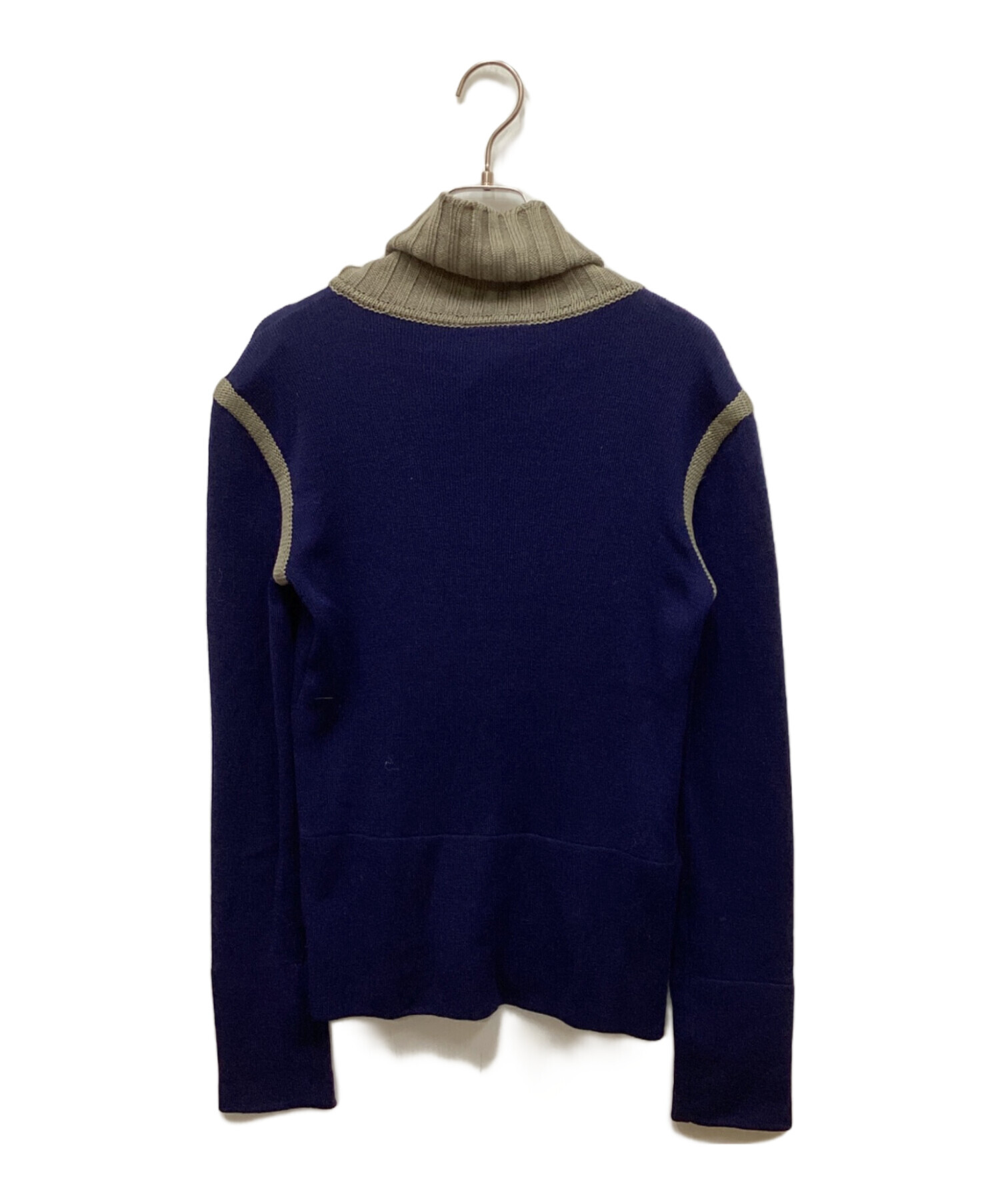 中古・古着通販】FENDI (フェンディ) ニットカーディガン ネイビー