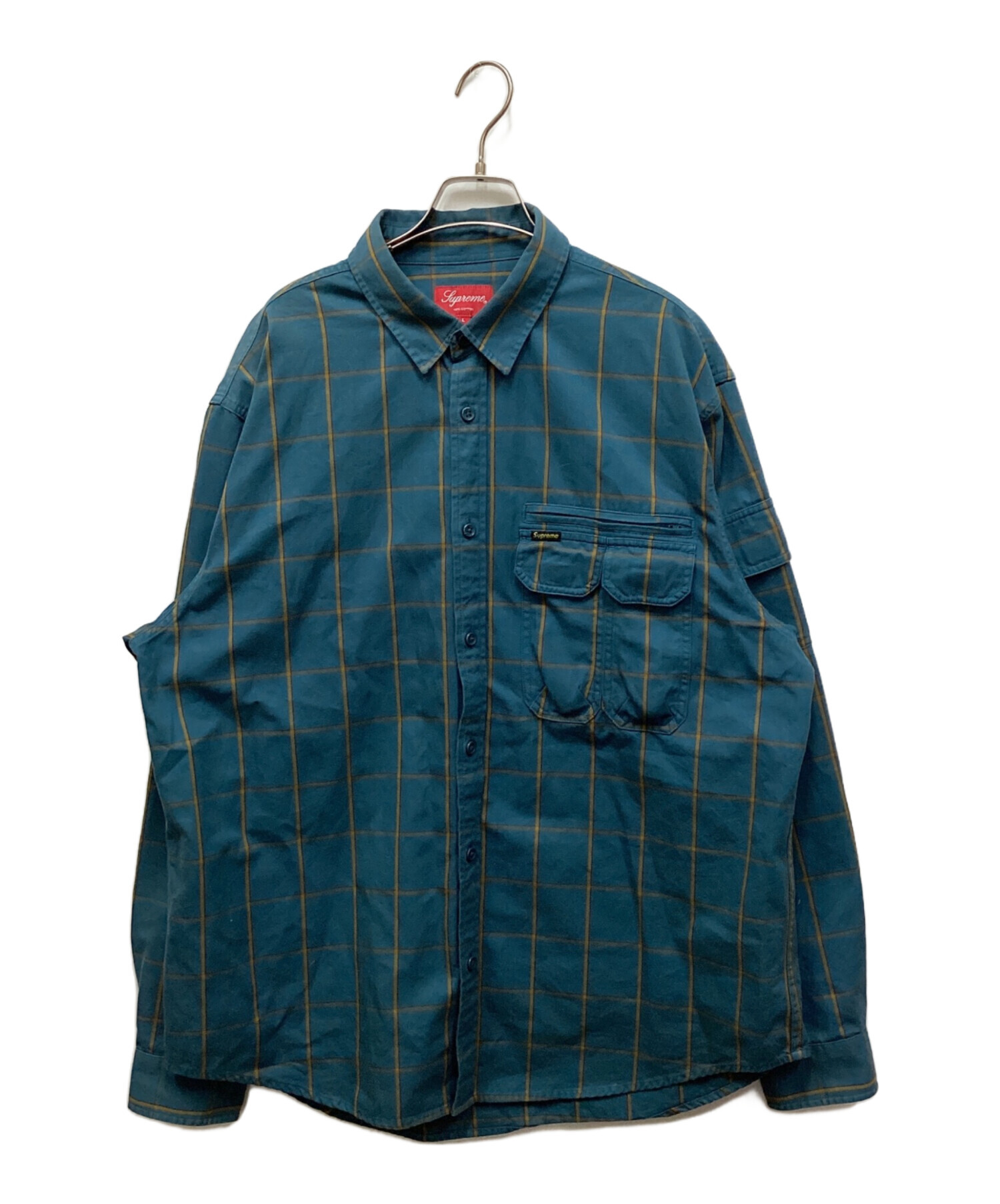 中古・古着通販SUPREME (シュプリーム) TWILL MULTI POCKET SHIRT