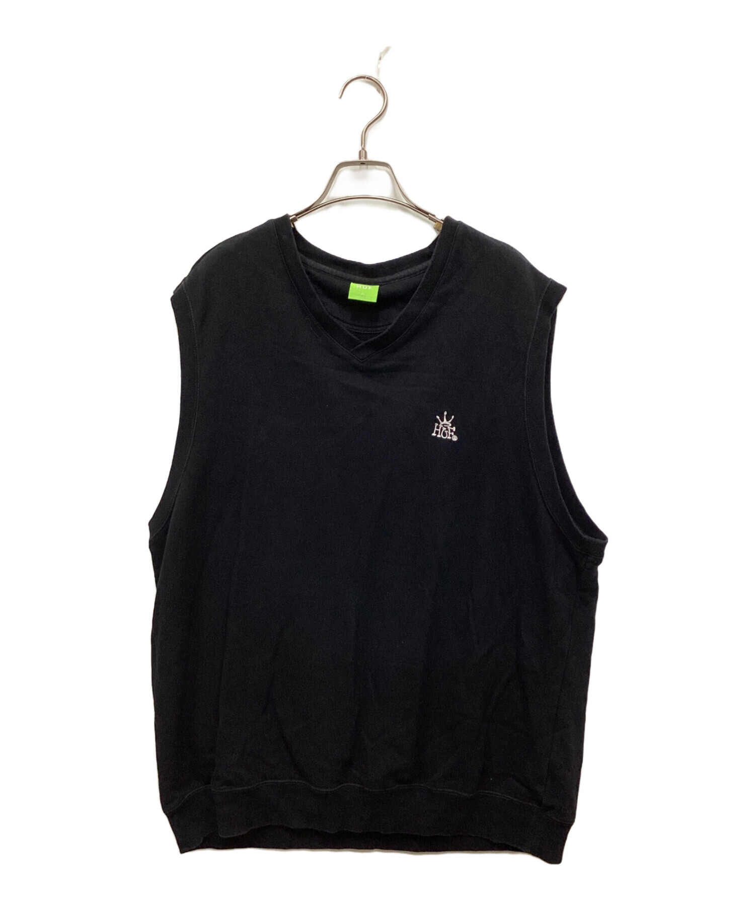 中古・古着通販】HUF (ハフ) OG LOGO FLEECE VEST/オージー ロゴ 
