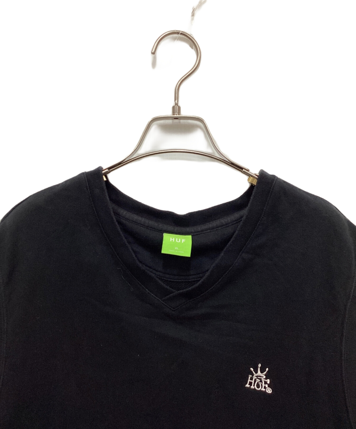 中古・古着通販】HUF (ハフ) OG LOGO FLEECE VEST/オージー ロゴ 