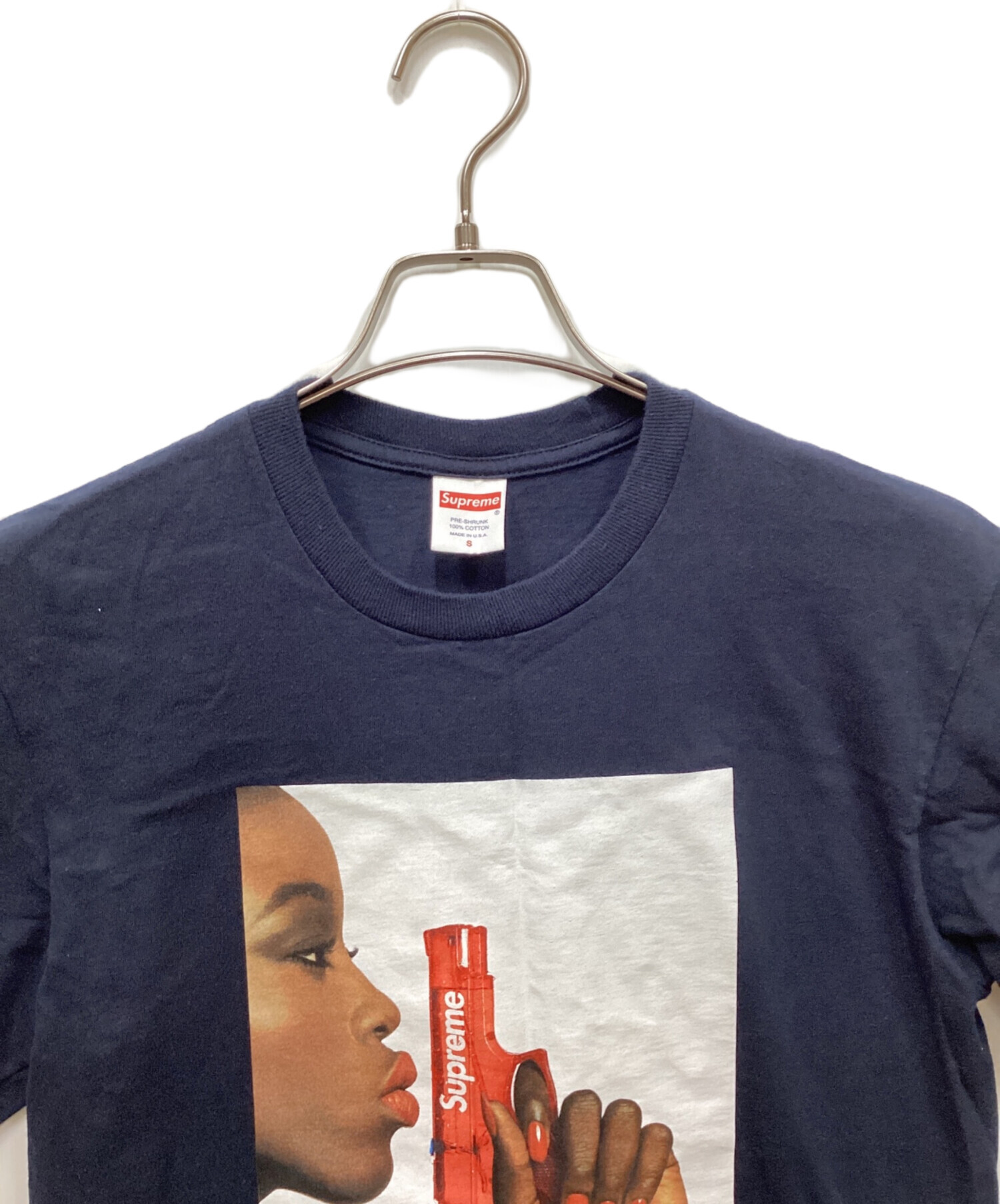 中古・古着通販】SUPREME (シュプリーム) Water Pistol Tee ネイビー 