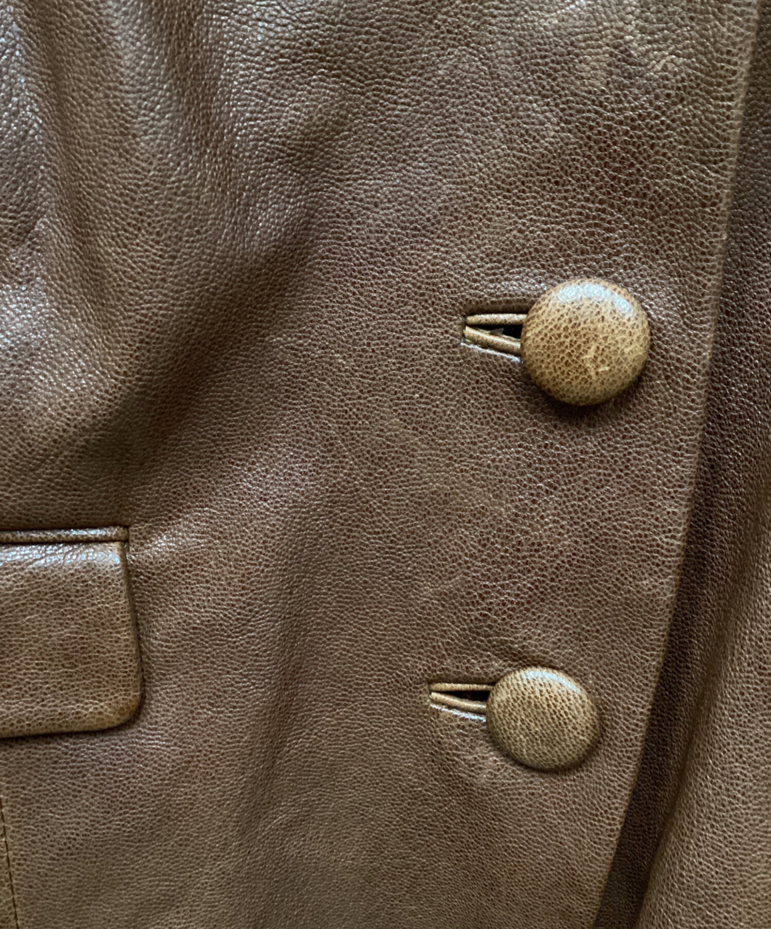 中古・古着通販】JOSEPH (ジョゼフ) ゴートレザージャケット ブラウン