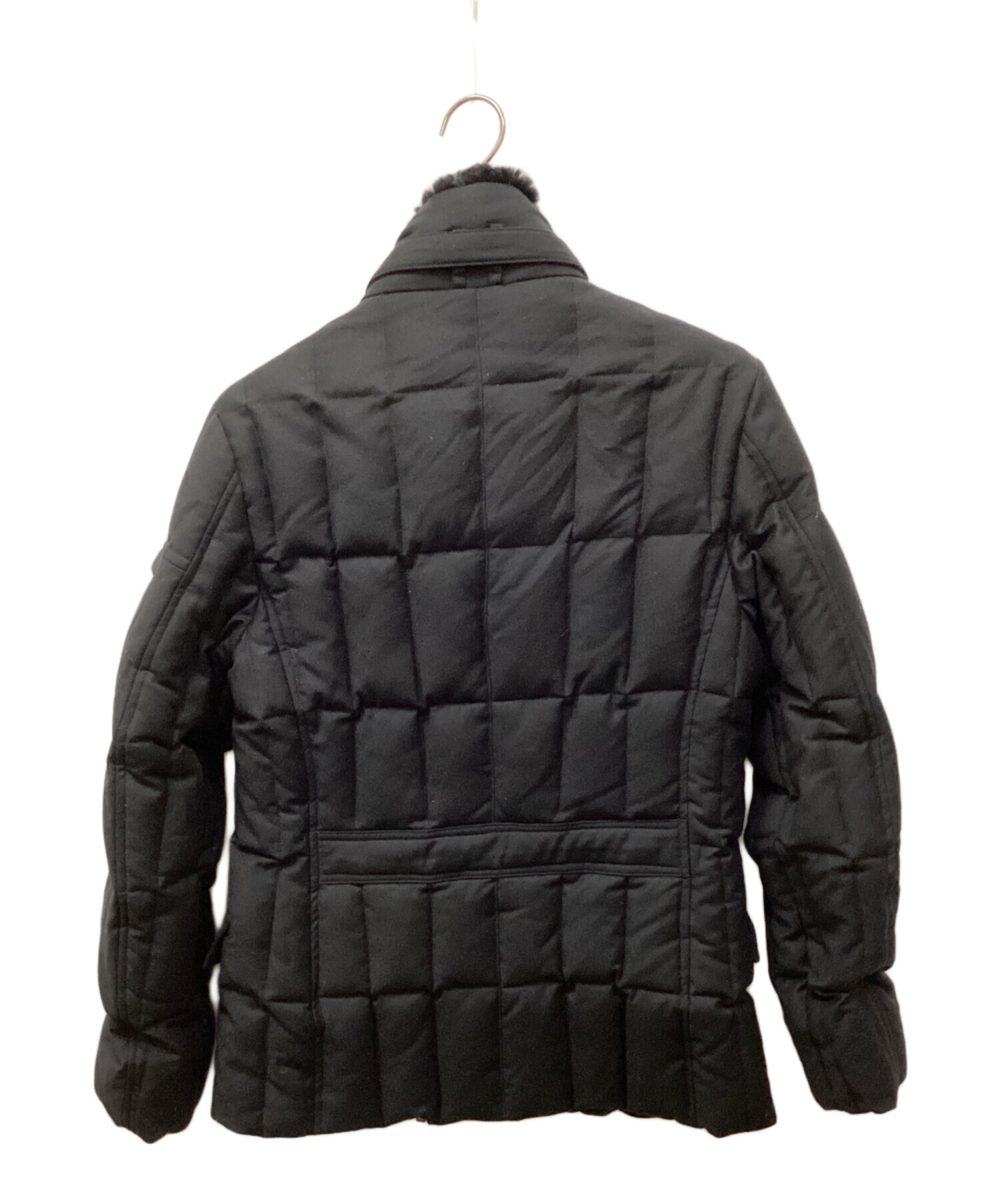 中古・古着通販】MOORER (ムーレー) ダウンジャケット ブラック サイズ