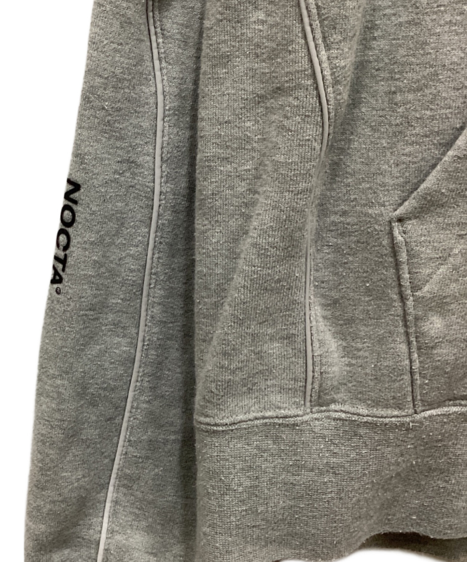 nocta グレーパーカー　S NIKE M NRG NOCTA CS HOODIE FLC DK GREY HEATHER/MATTE SILVER/BLACK