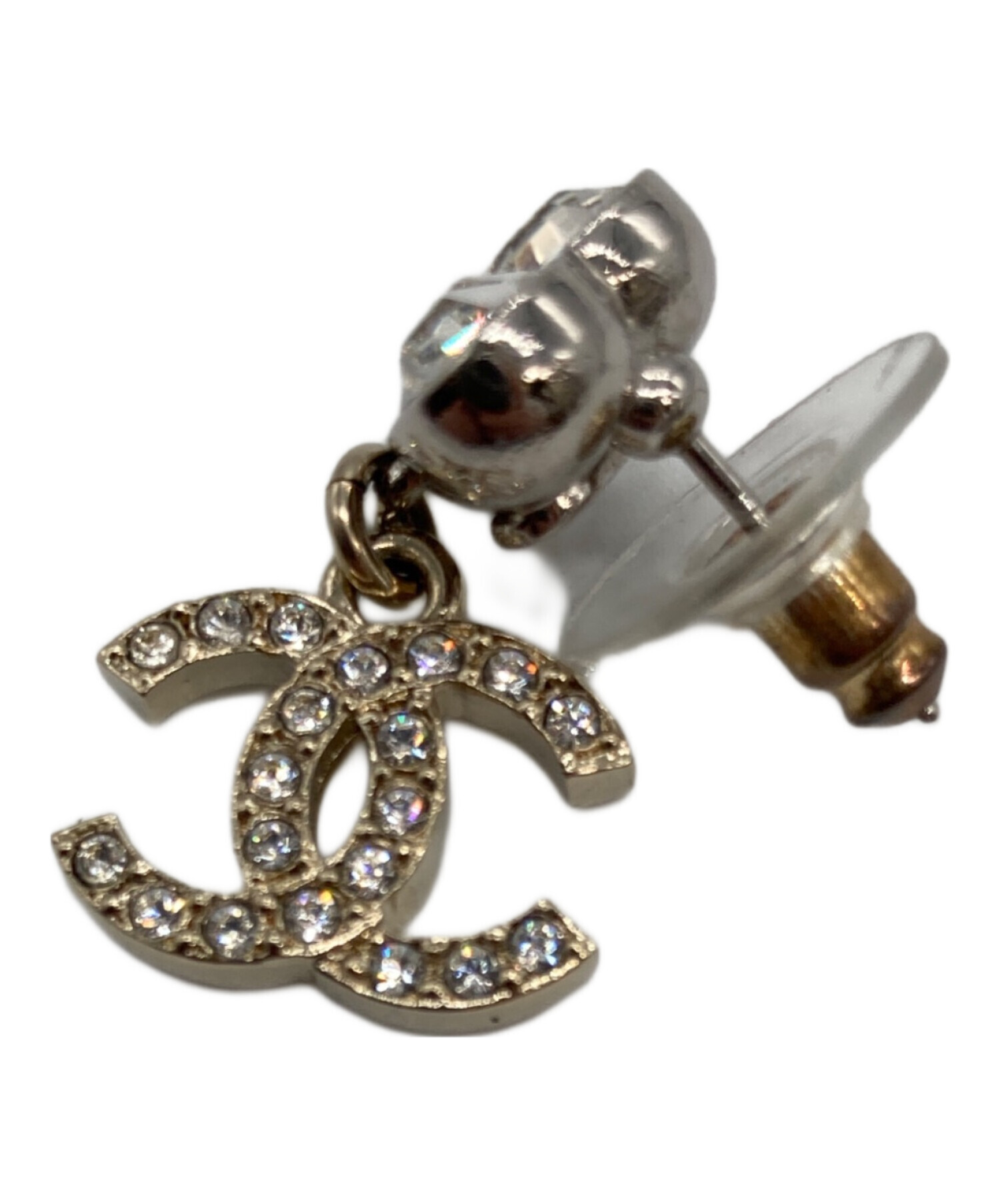 中古・古着通販】CHANEL (シャネル) ココマーク×ハートラインストーン