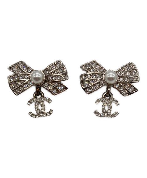 中古・古着通販】CHANEL (シャネル) ココマーク×リボンピアス