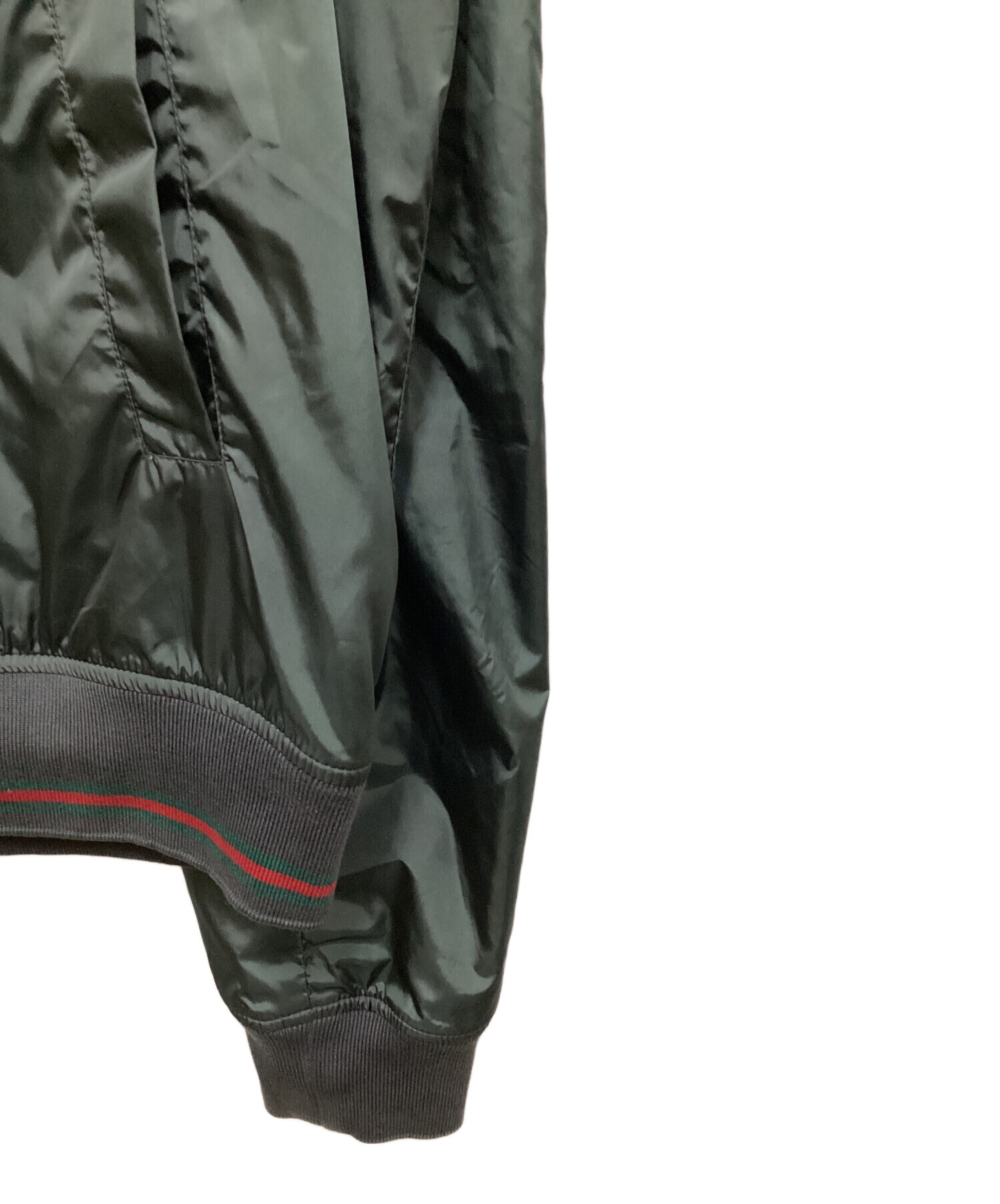 中古・古着通販】GUCCI (グッチ) リバーシブルスイングトップ グレー