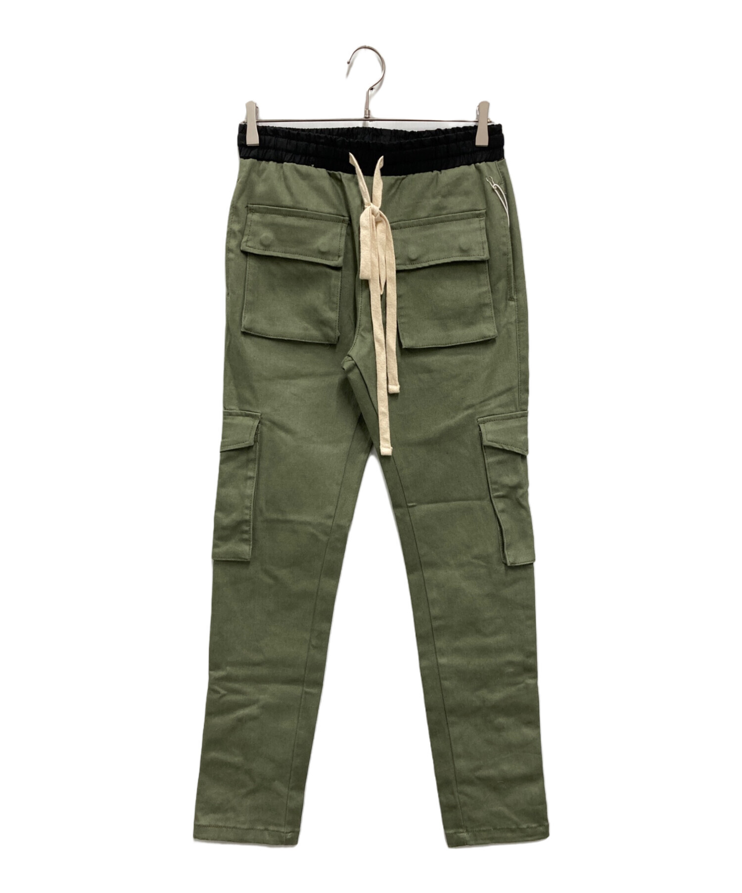 中古・古着通販】MNML (ミニマル) CARGO DRAWCORD PANTS グリーン 