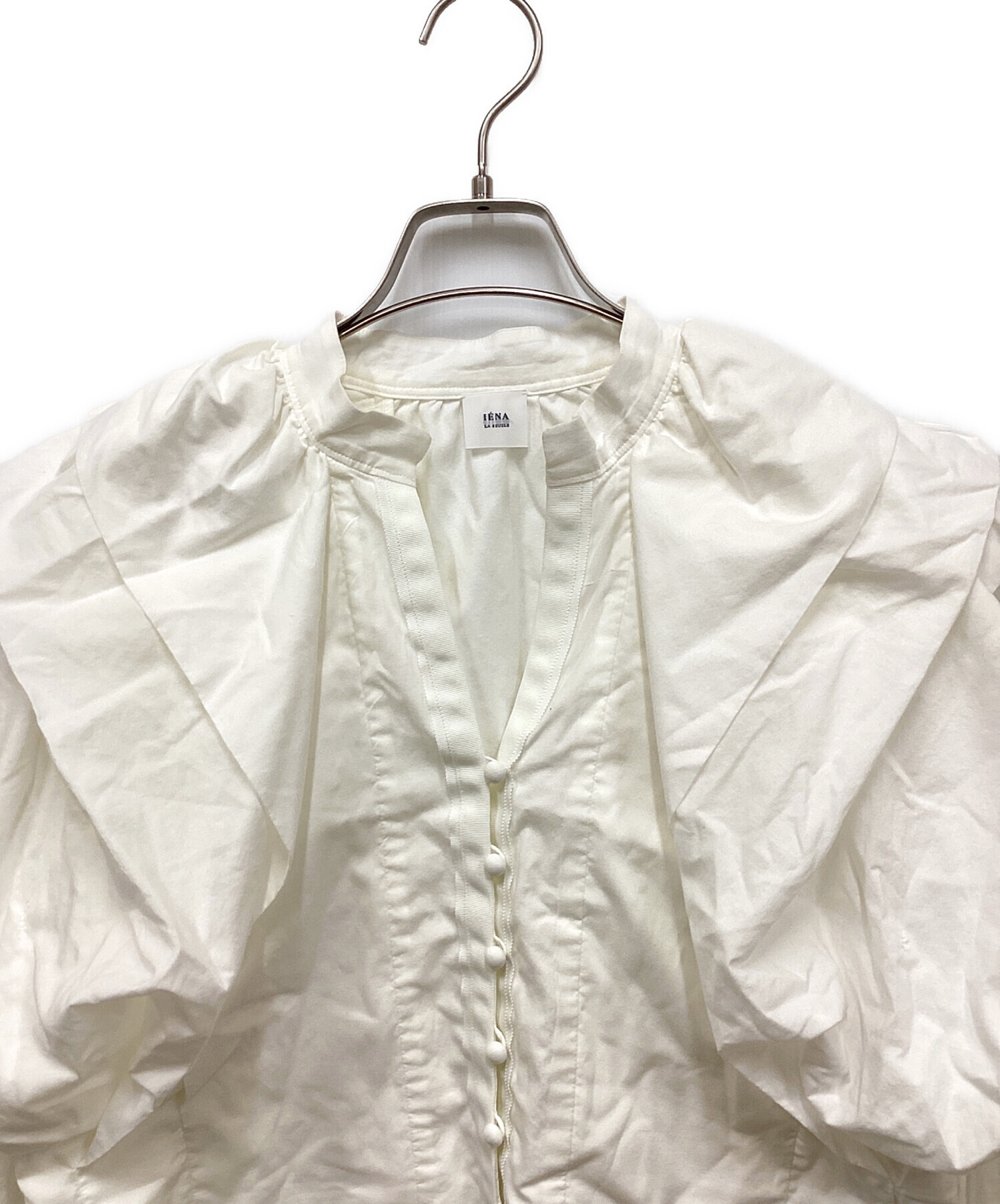 中古・古着通販】IENA (イエナ) コットンタックスリーブブラウス