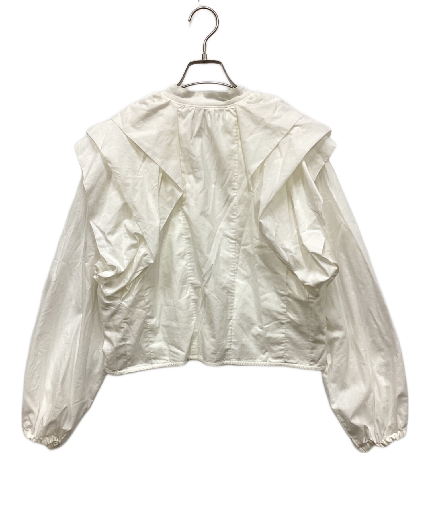 中古・古着通販】IENA (イエナ) コットンタックスリーブブラウス 