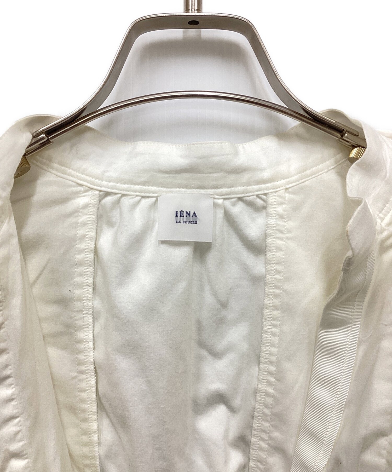中古・古着通販】IENA (イエナ) コットンタックスリーブブラウス 