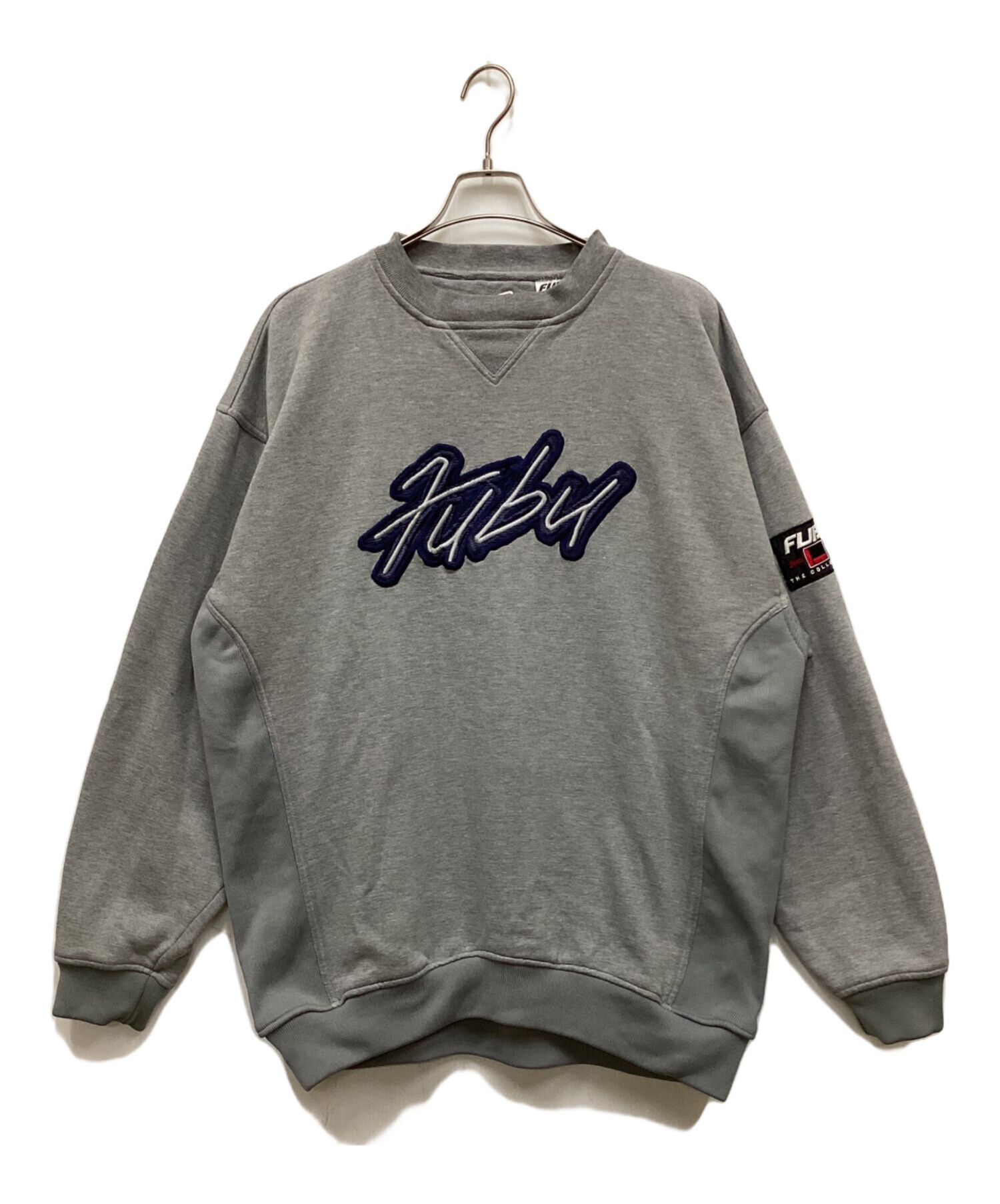 中古・古着通販】FUBU (フブ) 刺繍スウェット グレー サイズ:XXL