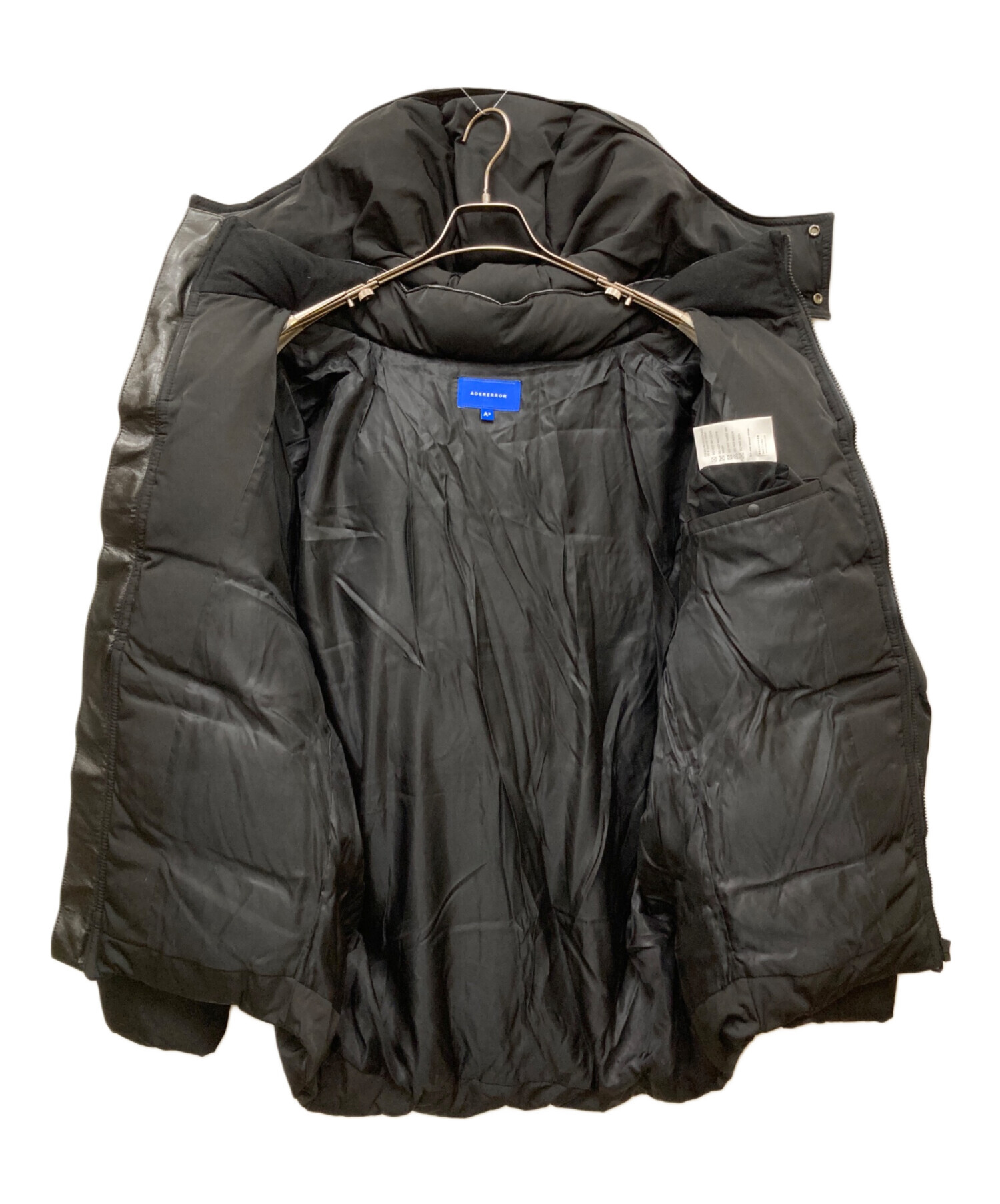 中古・古着通販】ADER error (アーダーエラー) レザー切替ダウン