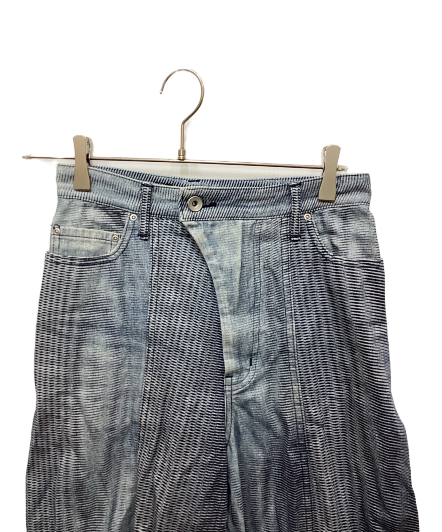 中古・古着通販】hatra (ハトラ) ミラージュブリーチデニム インディゴ 