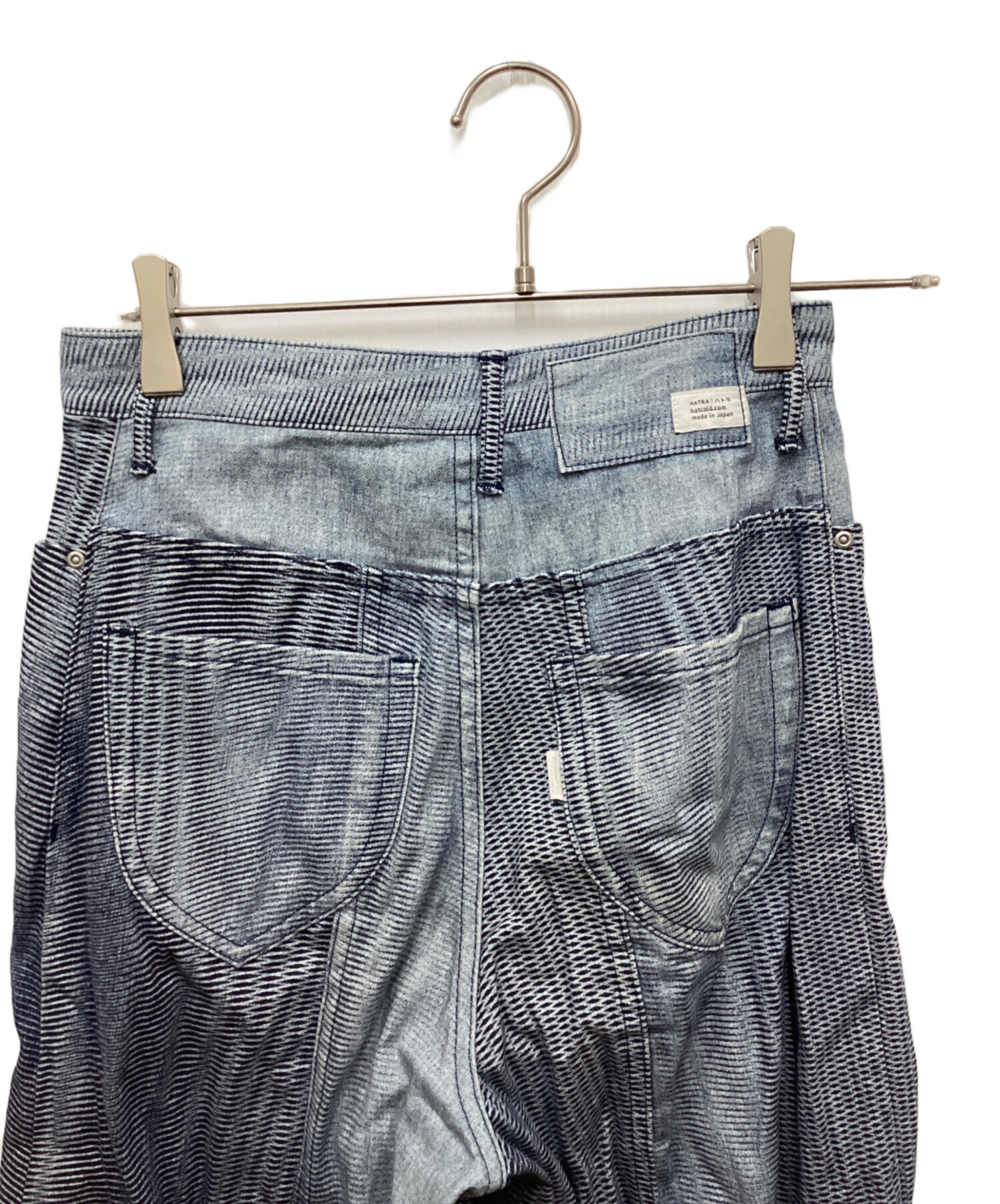 中古・古着通販】hatra (ハトラ) ミラージュブリーチデニム インディゴ 