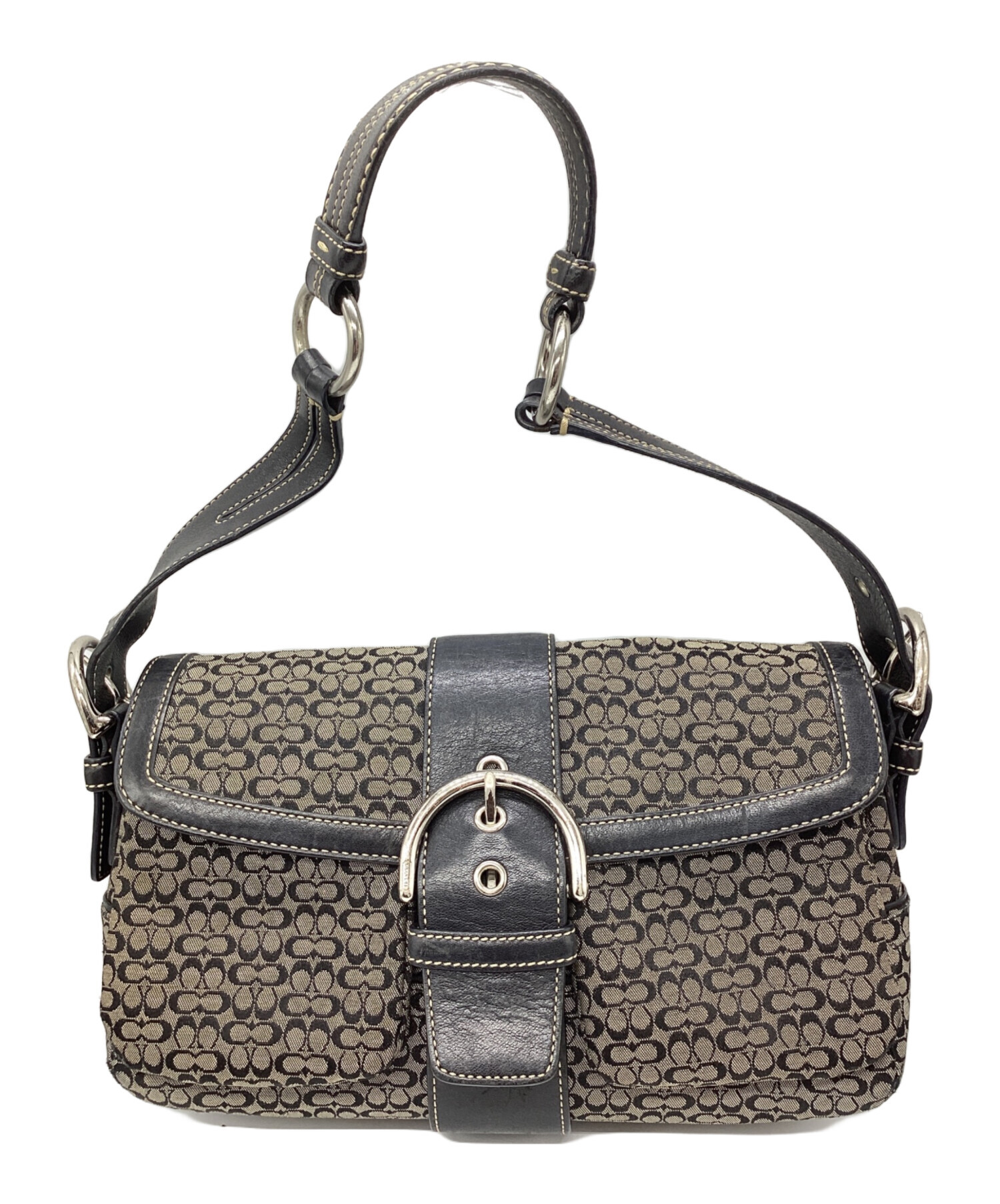 中古・古着通販】COACH (コーチ) ミニシグネチャーワンショルダー 