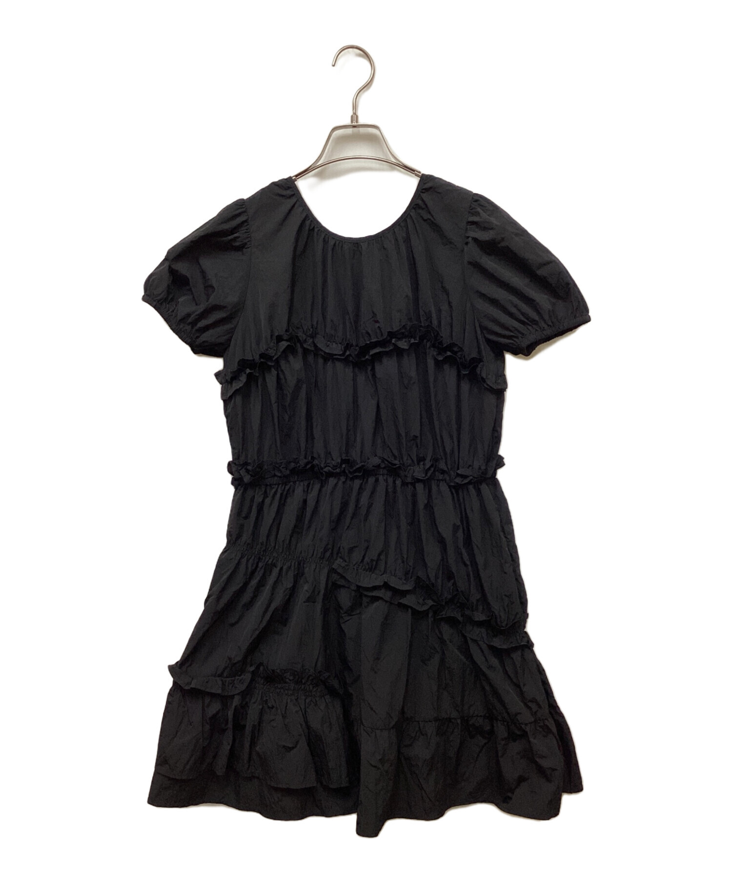 DVF STUDIO ワンピース 2(M位) 黒 【古着】【中古】 中古・古着通販  