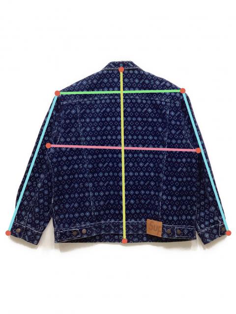 中古・古着通販】Supreme (シュプリーム) Flocked Denim Trucker