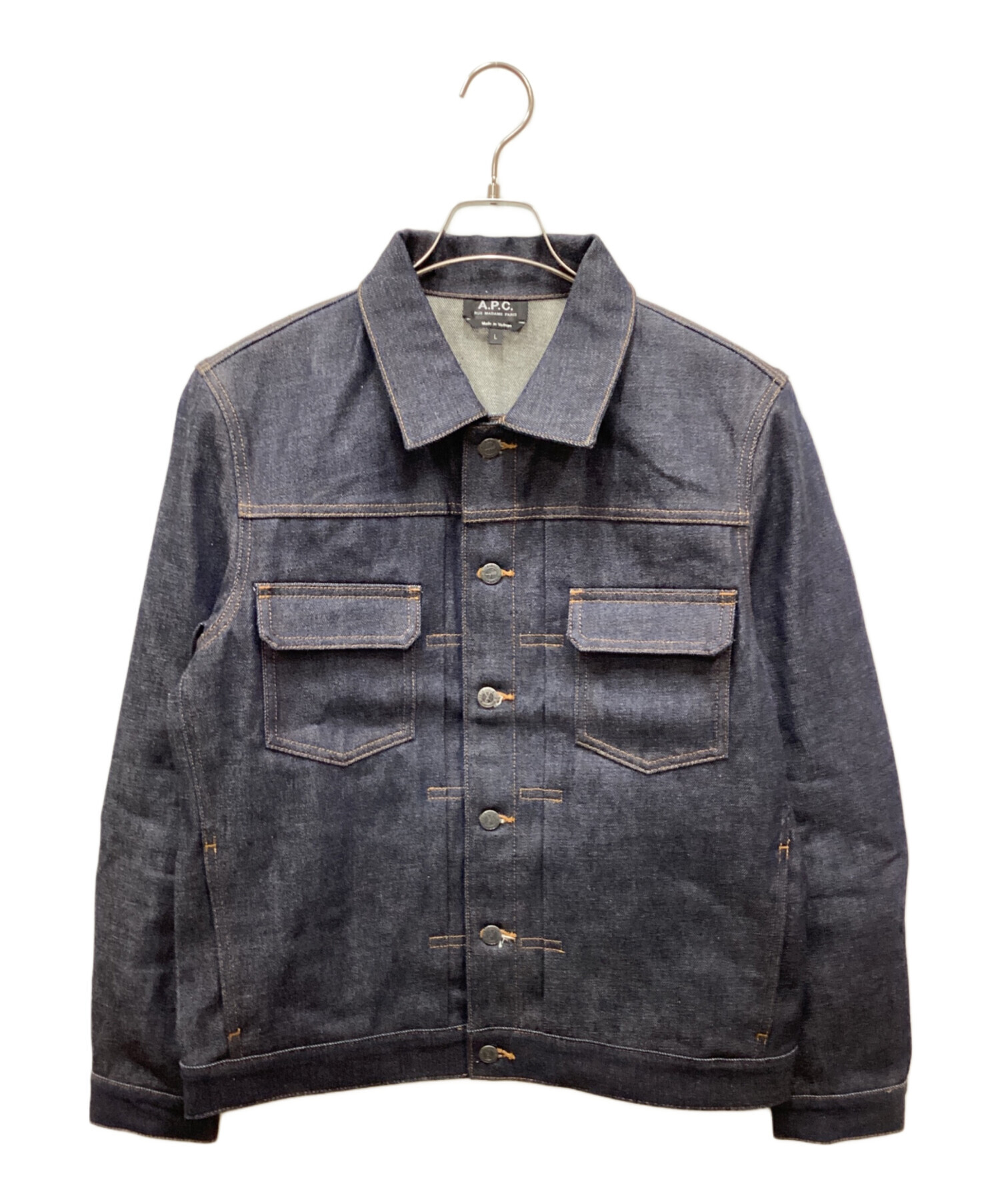 A.P.C. デニムジャケット 2nd タイプ サイズ3 中古・古着通販】A.P.C. (アーペーセー) 2nd type デニムジャケット