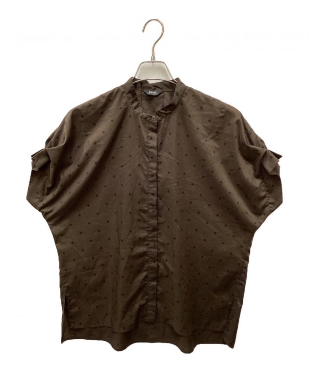 JOURNAL STANDARD L'ESSAGE タックスリーブシャツ 茶色