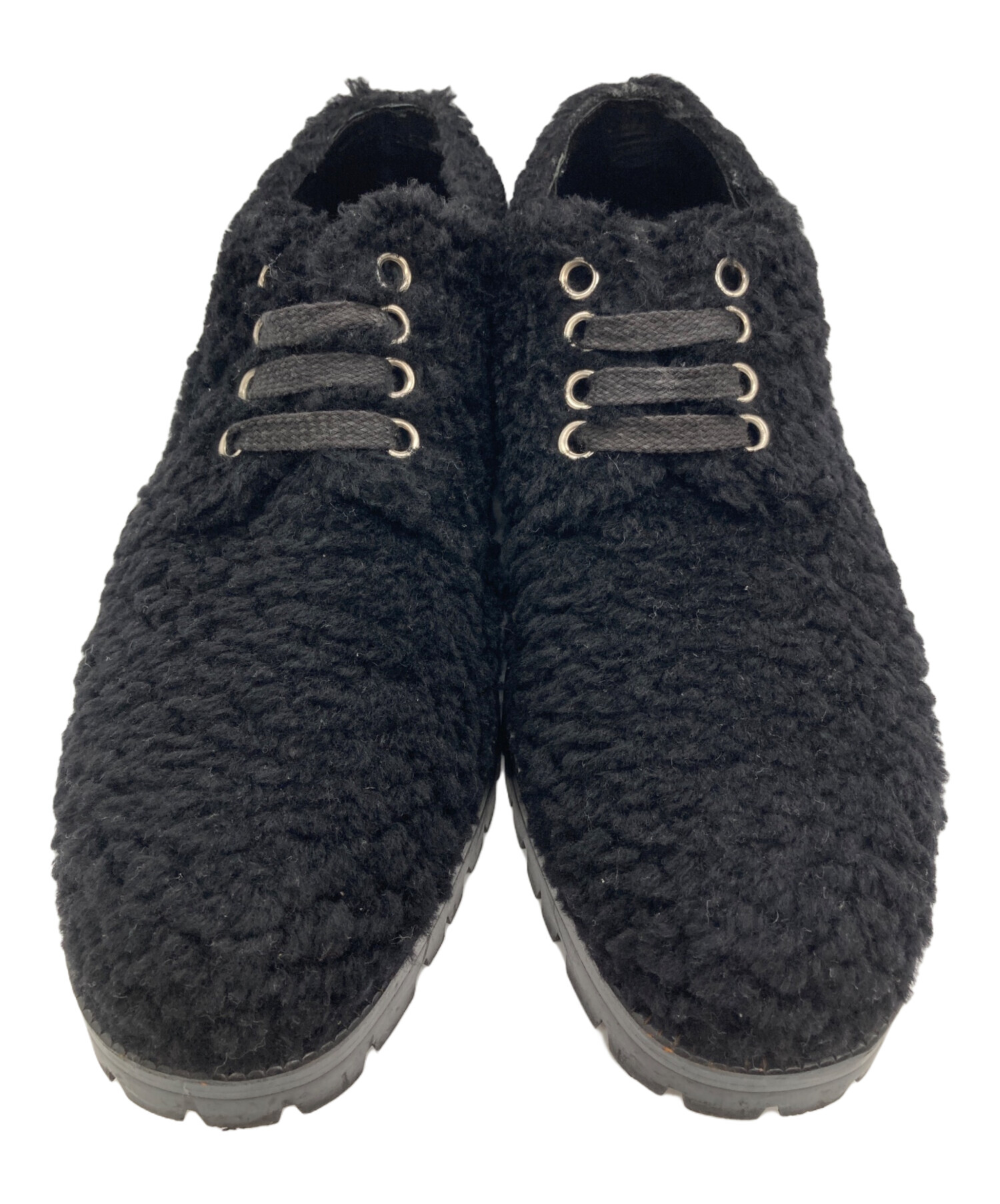 ●良品●コムデギャルソンオムプリュス　スエード切替穴あきシューズ ○良品○コムデギャルソンオムプリュス スエード切替穴あき