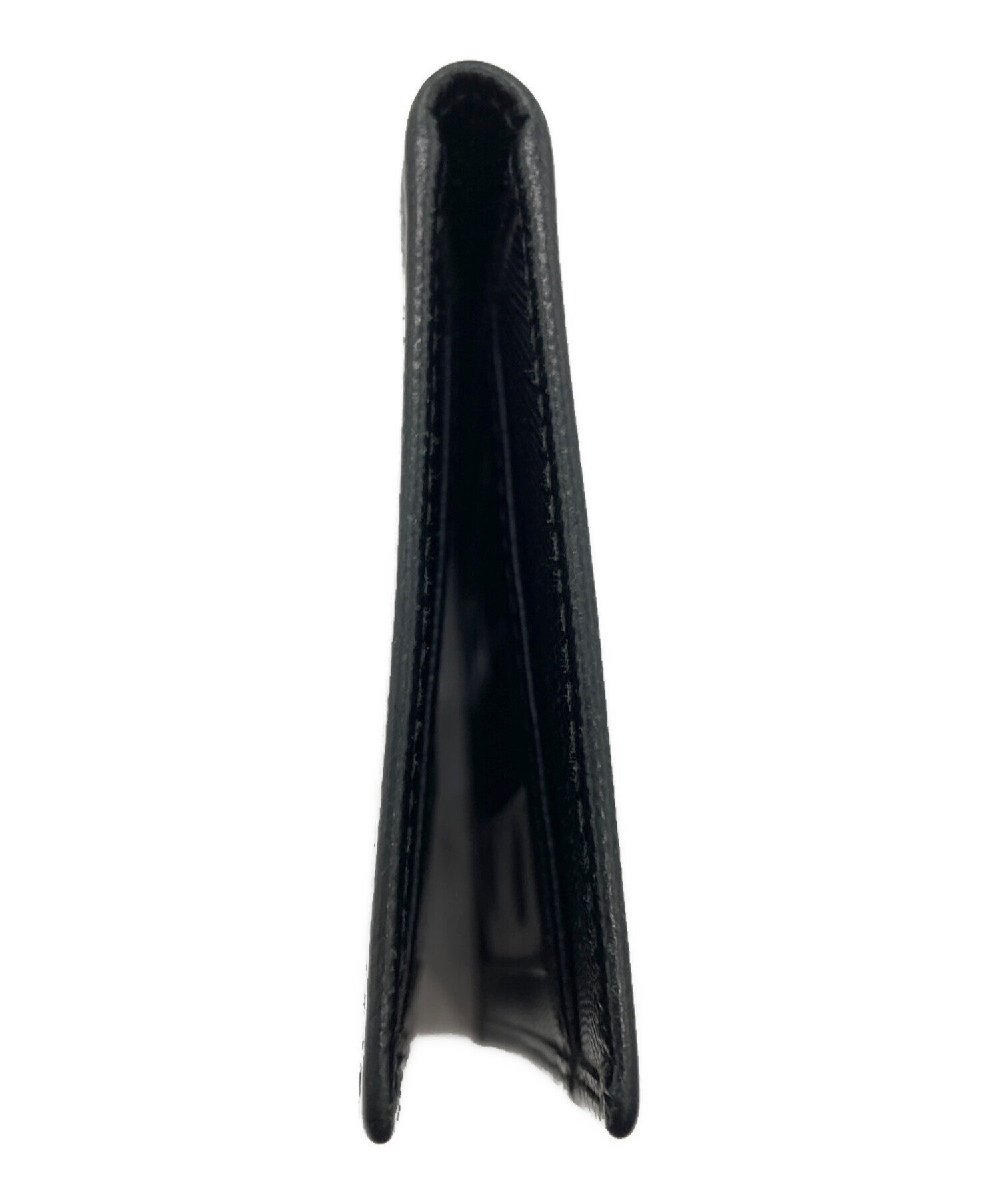 中古・古着通販】PRADA (プラダ) サフィアーノパスケース ブラック 
