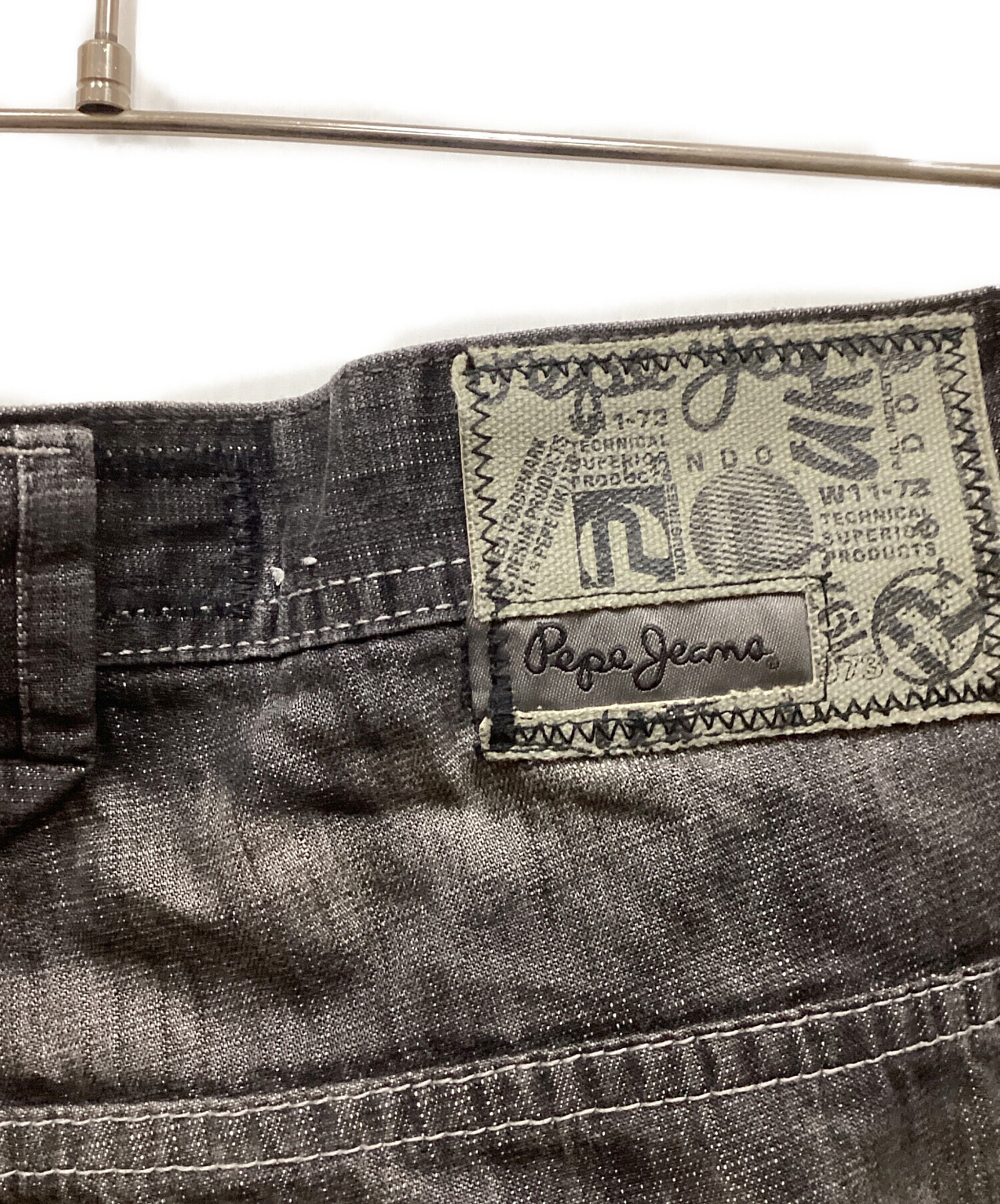 中古・古着通販】Pepe Jeans (ペペジーンズ) カモ柄パッチワーク