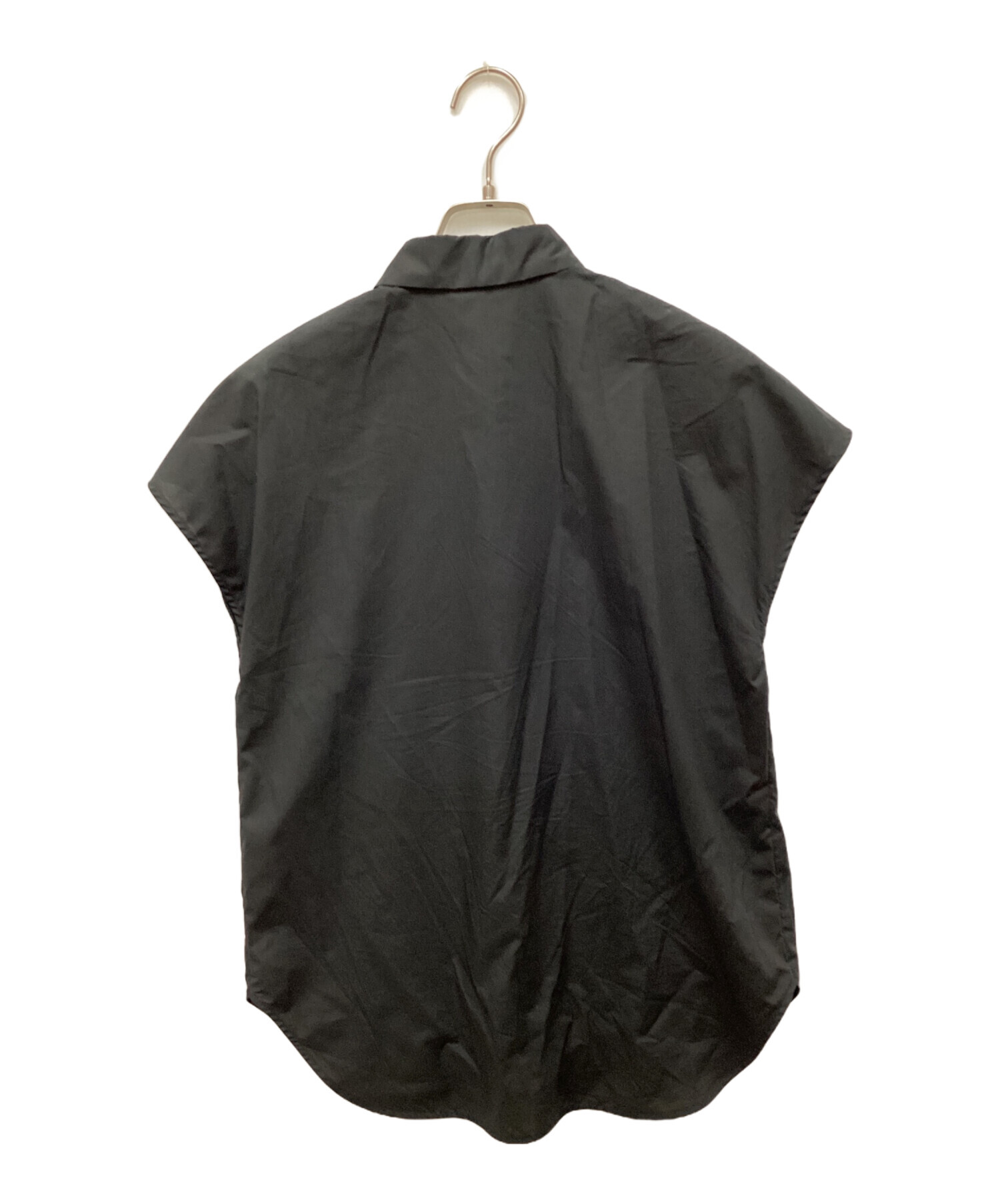 中古・古着通販】SINME (シンメ) ワイドスリーブシャツ ブラック