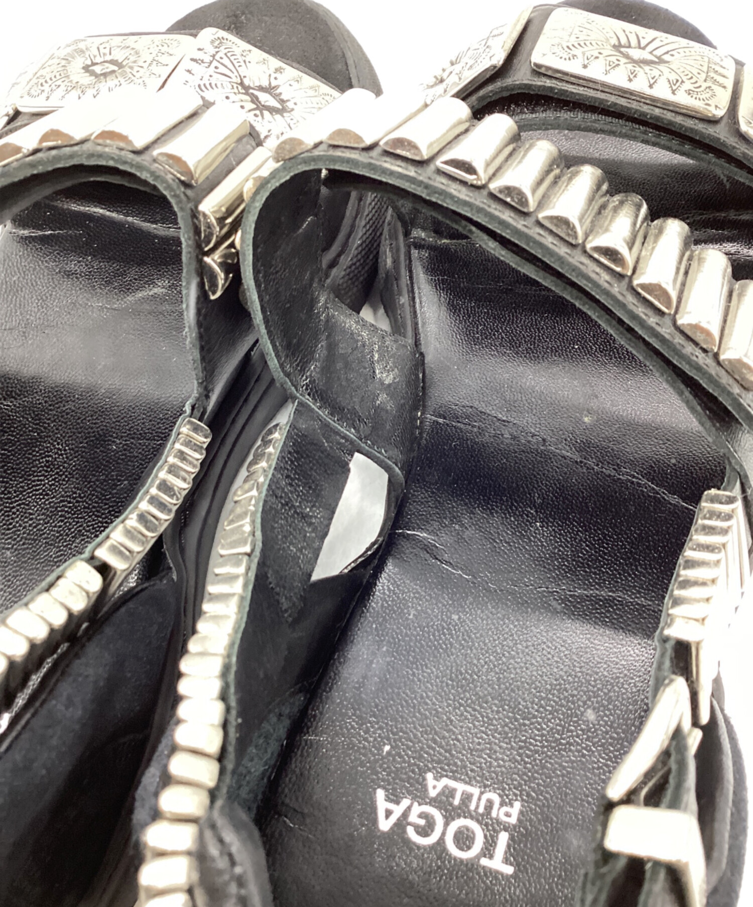 中古・古着通販】TOGA PULLA (トーガ プルラ) METAL SNEAKER SANDALS