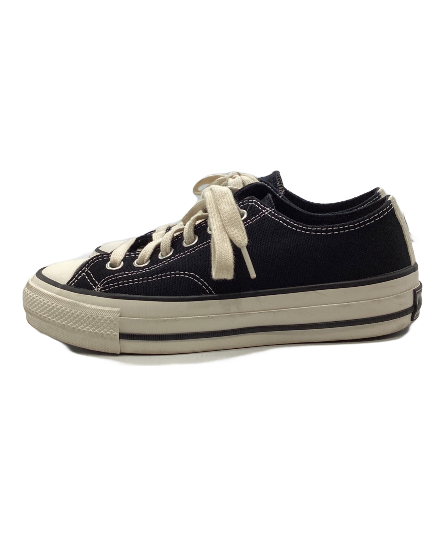 レア 2回使用の極美品 コンバース アディクト チャックテイラー OX ブラック レア 2回使用の極美品 コンバース アディクト チャックテイラー