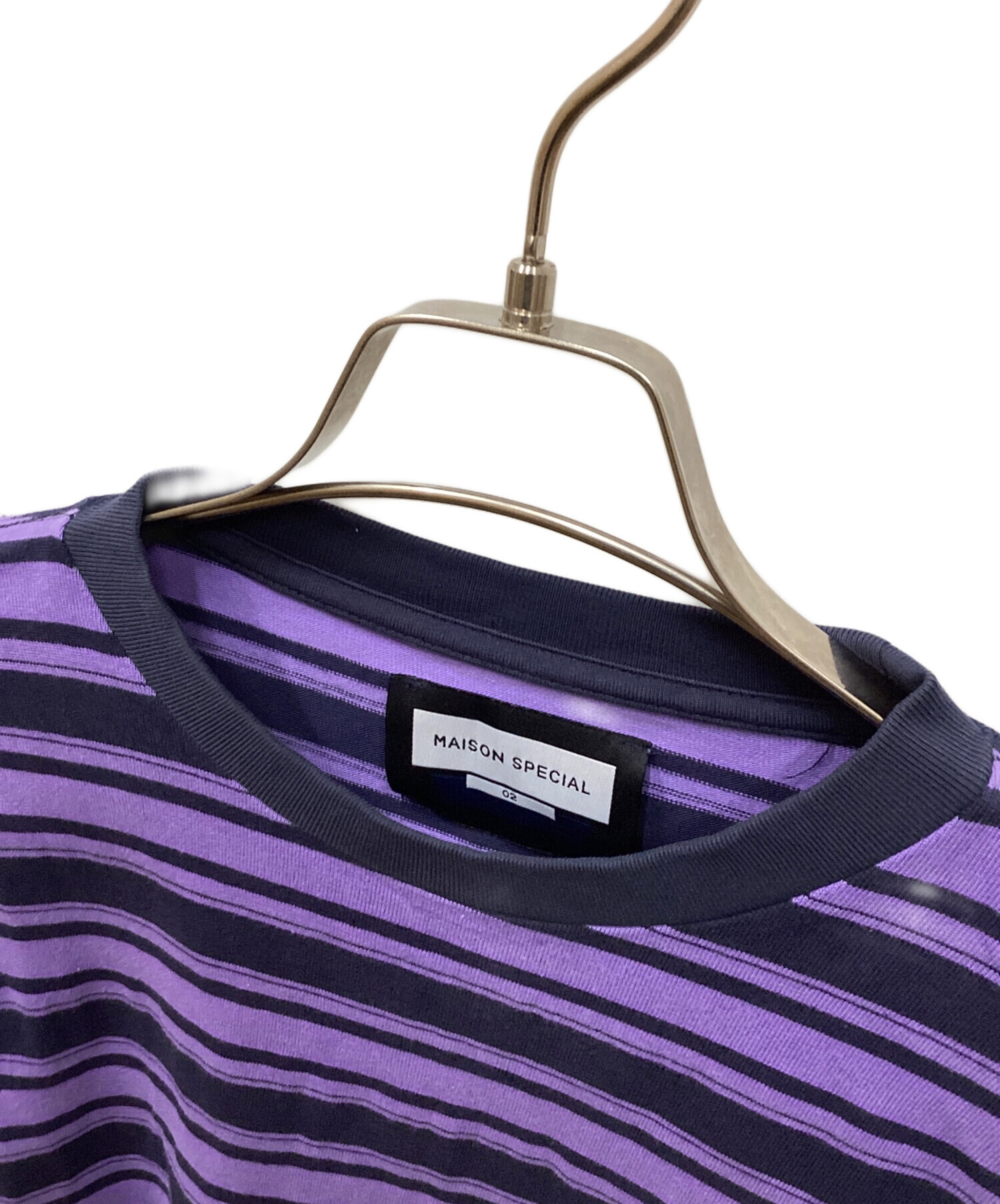 中古・古着通販】MAISON SPECIAL (メゾンスペシャル) ボーダー 