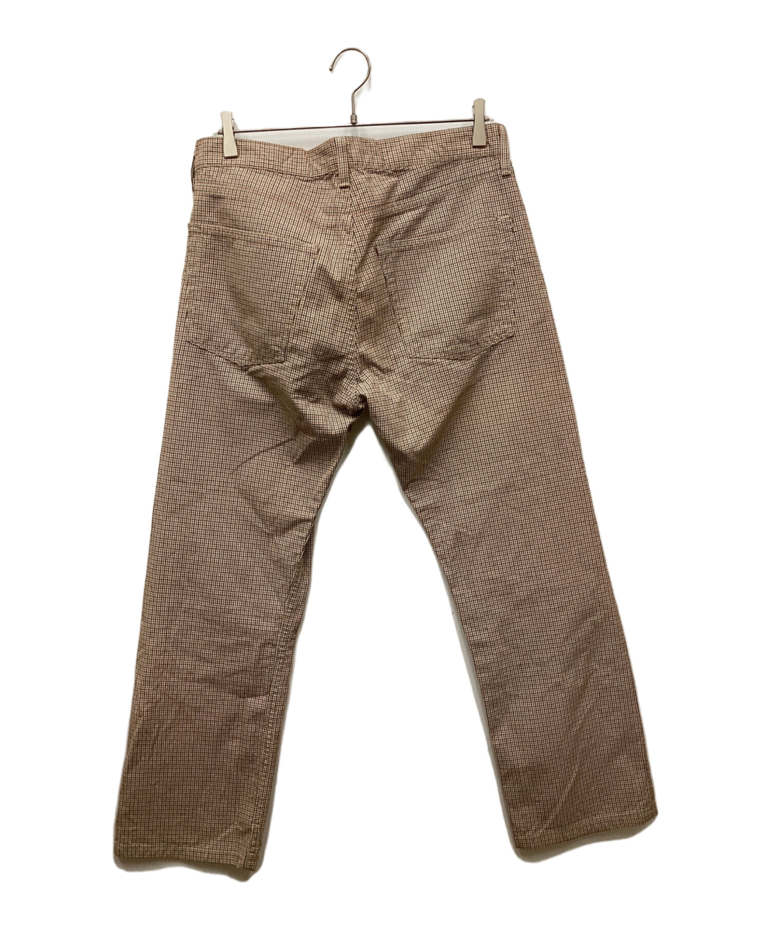 ジュンヤマン コムデギャルソン ストライプウールサルエルパンツ サイズL 本物 ジュンヤマン コムデギャルソン ストライプウールサルエルパンツ