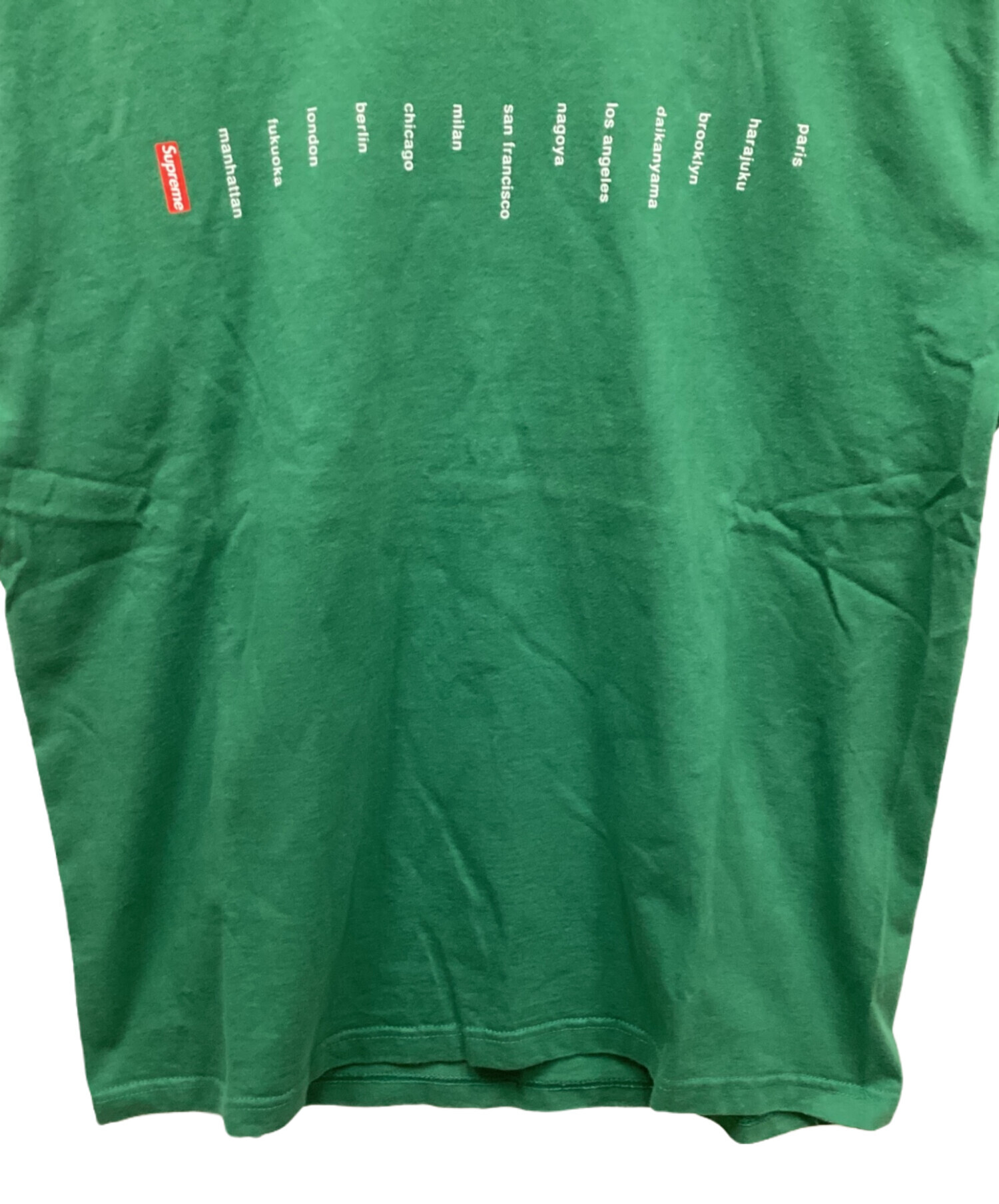 中古・古着通販】SUPREME (シュプリーム) Location Tee/ロケーションT 