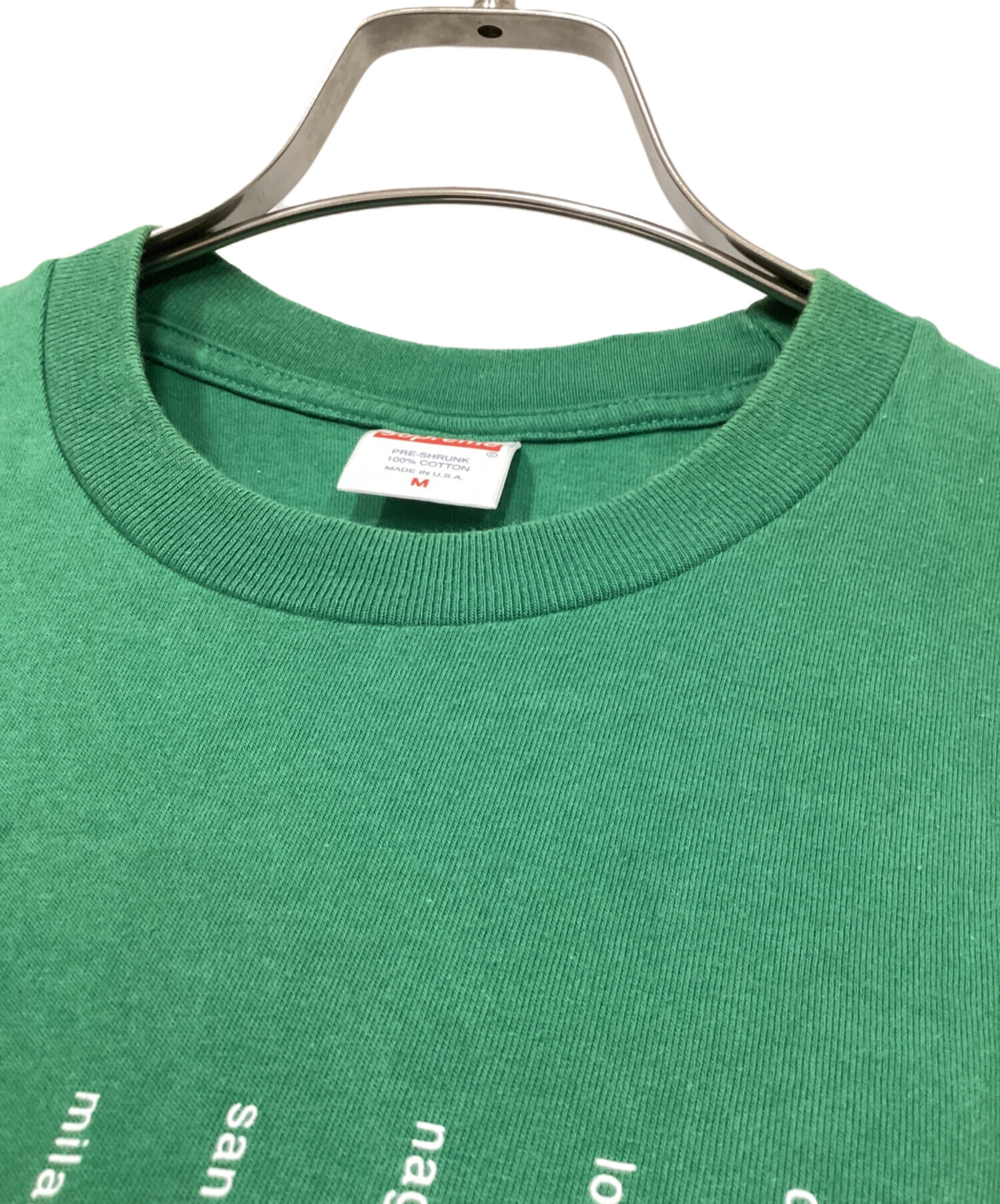 中古・古着通販】SUPREME (シュプリーム) Location Tee/ロケーションT 