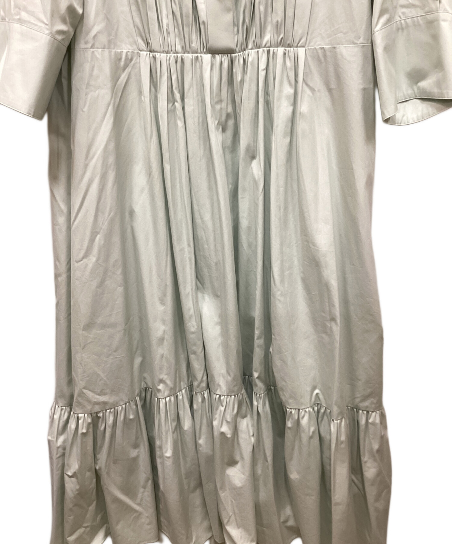 中古・古着通販】ebure (エブール) ボタニカルコットンシルクシャツ