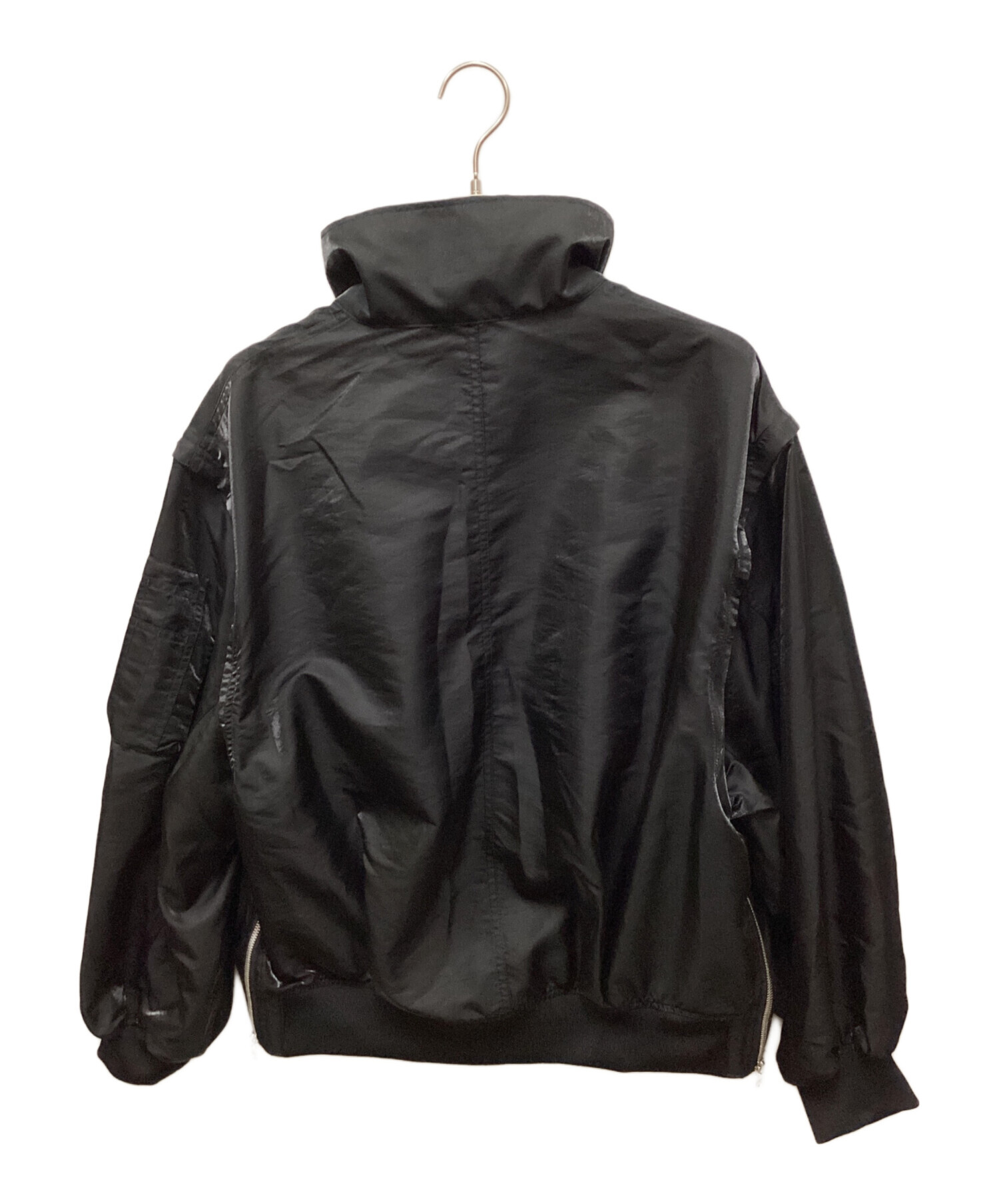 中古・古着通販】HARE (ハレ) 2WAYボリュームMA-1 ブラック サイズ 