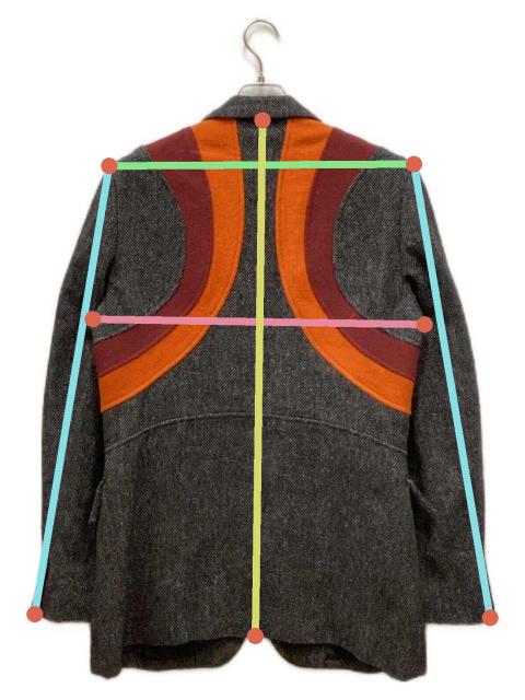 d*y様 未使用品　COMMEdesGARCONS HOMME PLUS : 2 AD2002 COMME des GARCONS HOMME PLUS リバーシブルデザインジ