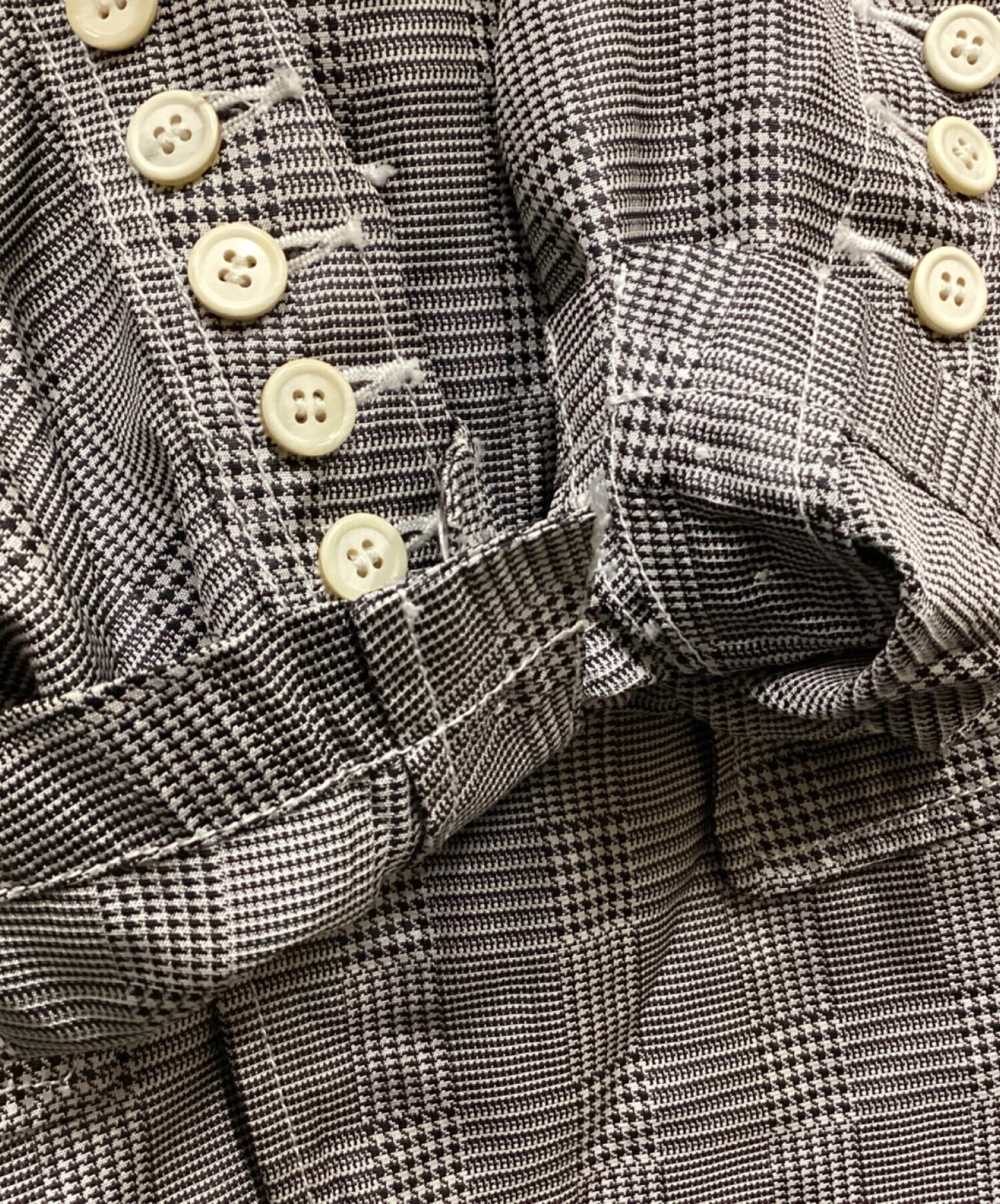 tricot CDG AD2011 ゴールドボタン 変形ジャケット M 中古・古着通販】COMME des GARCONS HOMME PLUS (コムデギャルソンオム