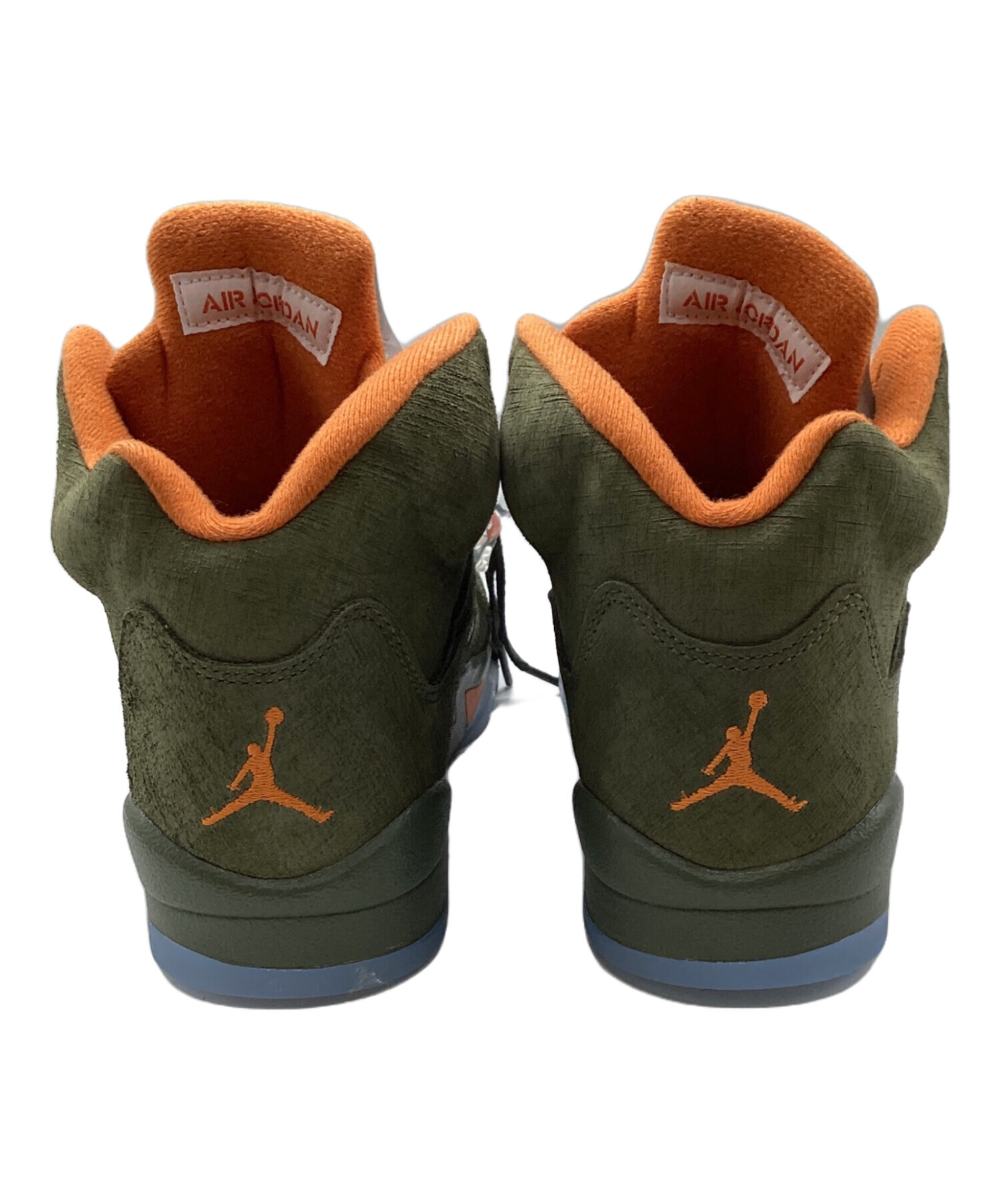 中古・古着通販】NIKE (ナイキ) AIR JORDAN 5 RETRO グリーン サイズ 