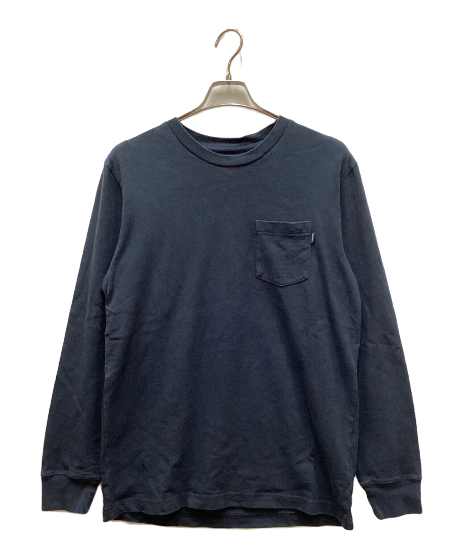 中古・古着通販】SUPREME (シュプリーム) 長袖Tシャツ ネイビー サイズ 