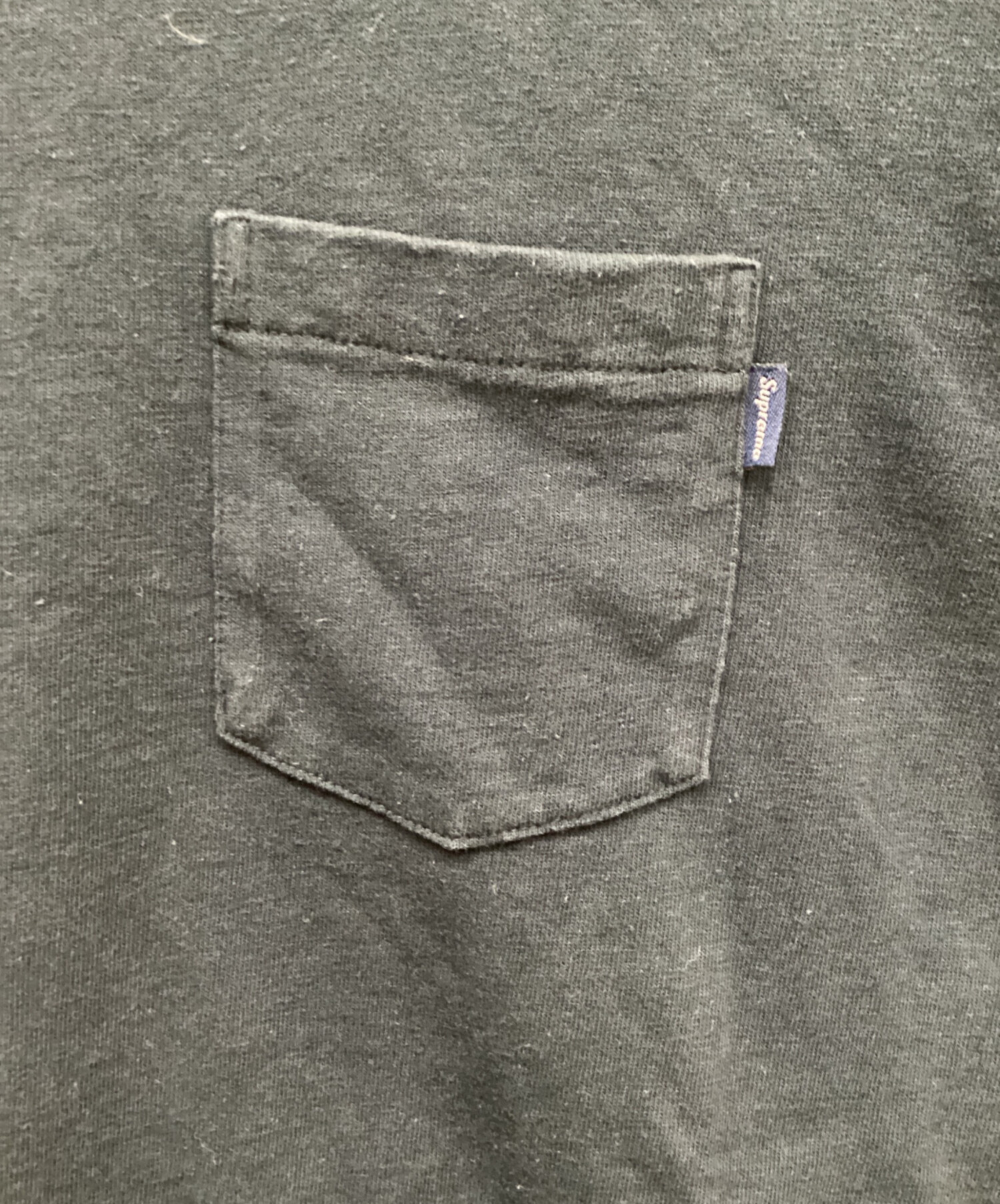 中古・古着通販】SUPREME (シュプリーム) 長袖Tシャツ ネイビー サイズ 