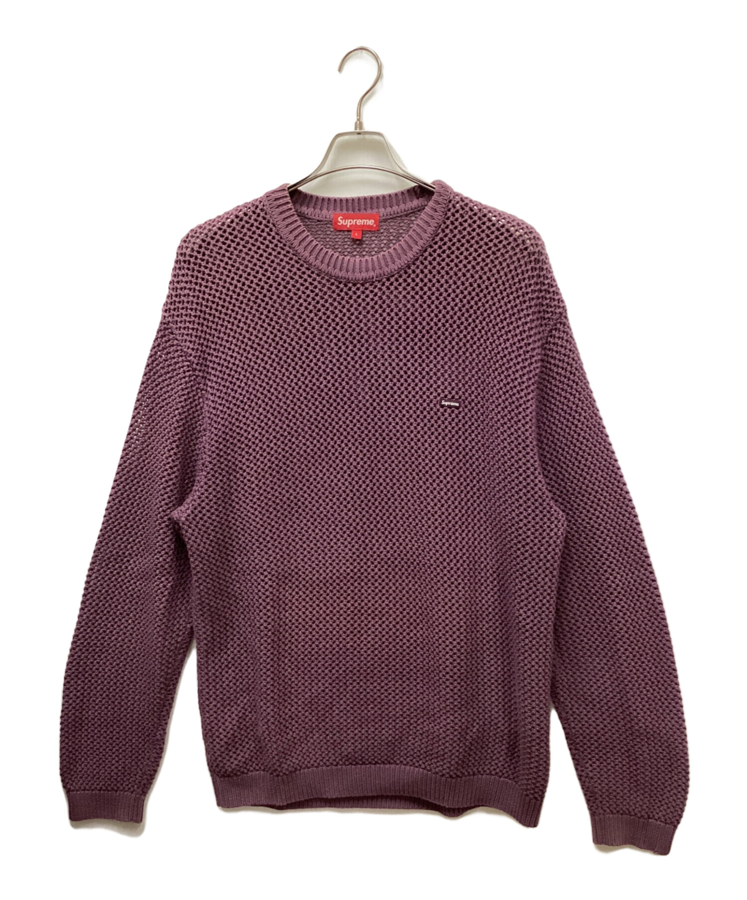 中古・古着通販】SUPREME (シュプリーム) Open Knit Small Box Sweater